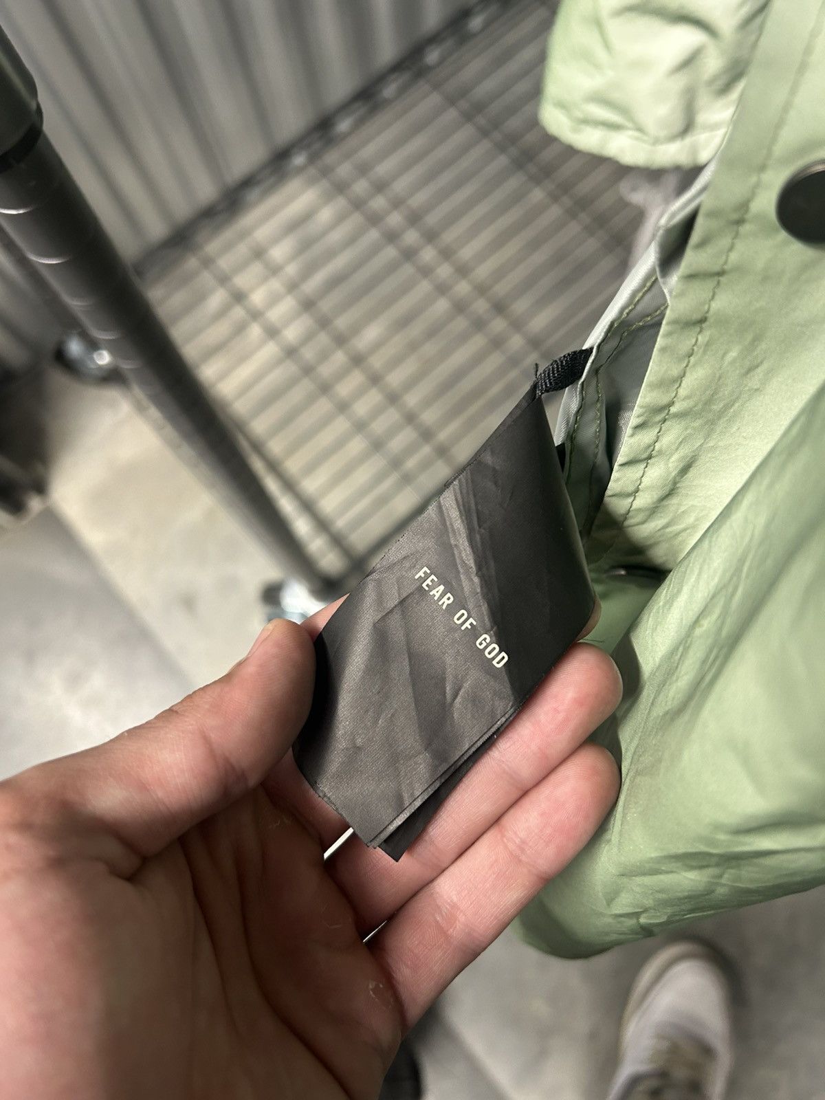 Fear of God Fear of God Sixth Collection Iridescent Green Coach Jacket Size US L / EU 52-54 / 3 - 5 Thumbnail