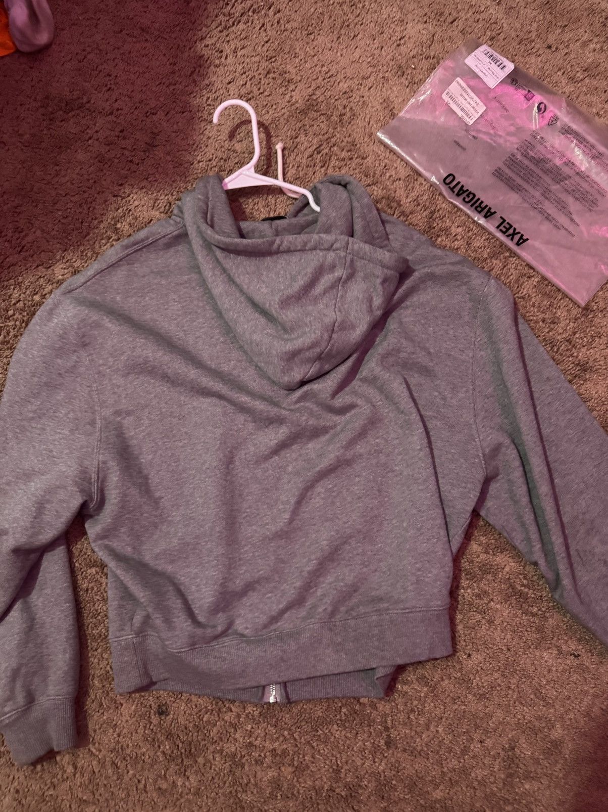Axel Arigato AXEL ARIGATO Gray Legend Hoodie Size US S / EU 44-46 / 1 - 3 Thumbnail