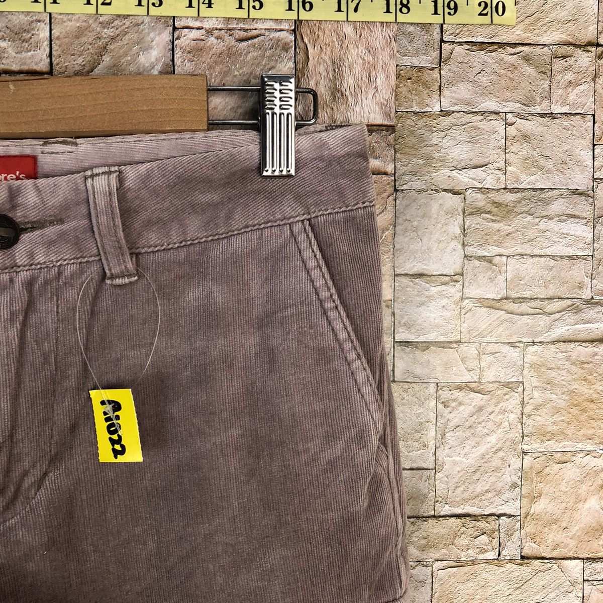 Japanese Brand Drug Store Purple Conduroy Pants #A1022 Size 26" / US 2 / IT 38 - 8 Thumbnail