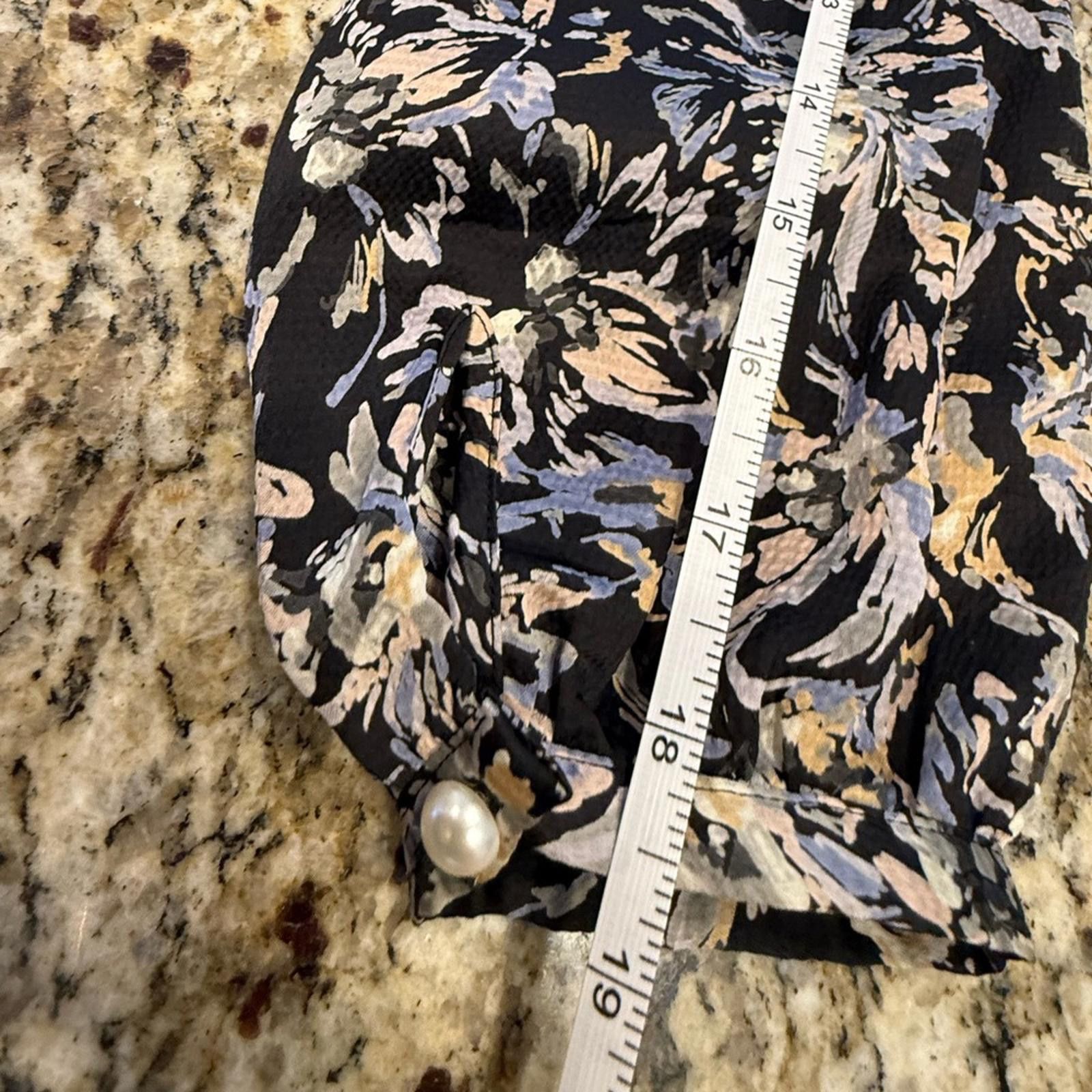Roberto Cavalli Rope dressy floral bow top black blue pink tan SZ M Size M / US 6-8 / IT 42-44 - 10 Thumbnail