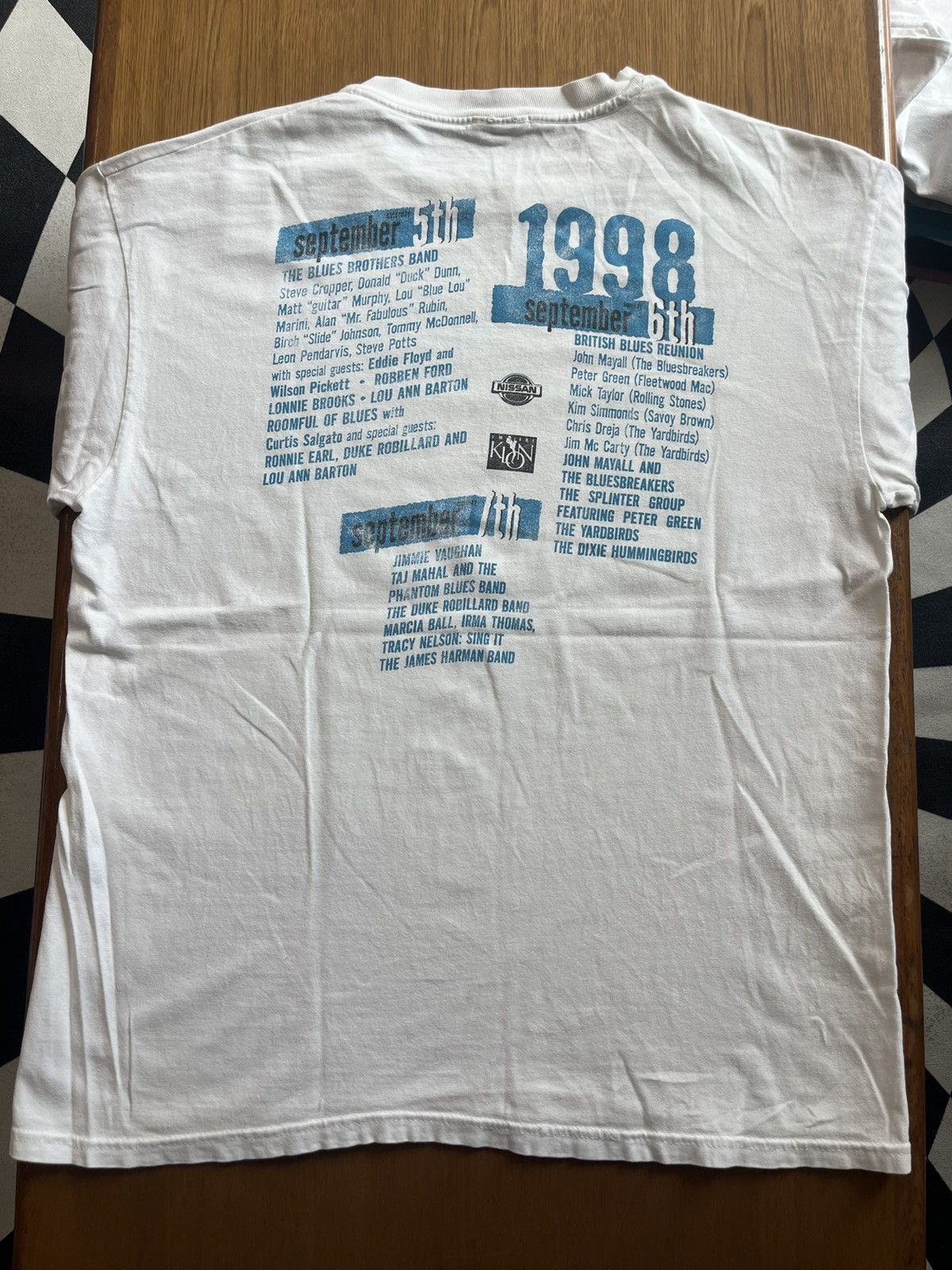 Band Tees Vintage Long Beach BLUES Festival 1998’s Tshirt Size US L / EU 52-54 / 3 - 8 Thumbnail