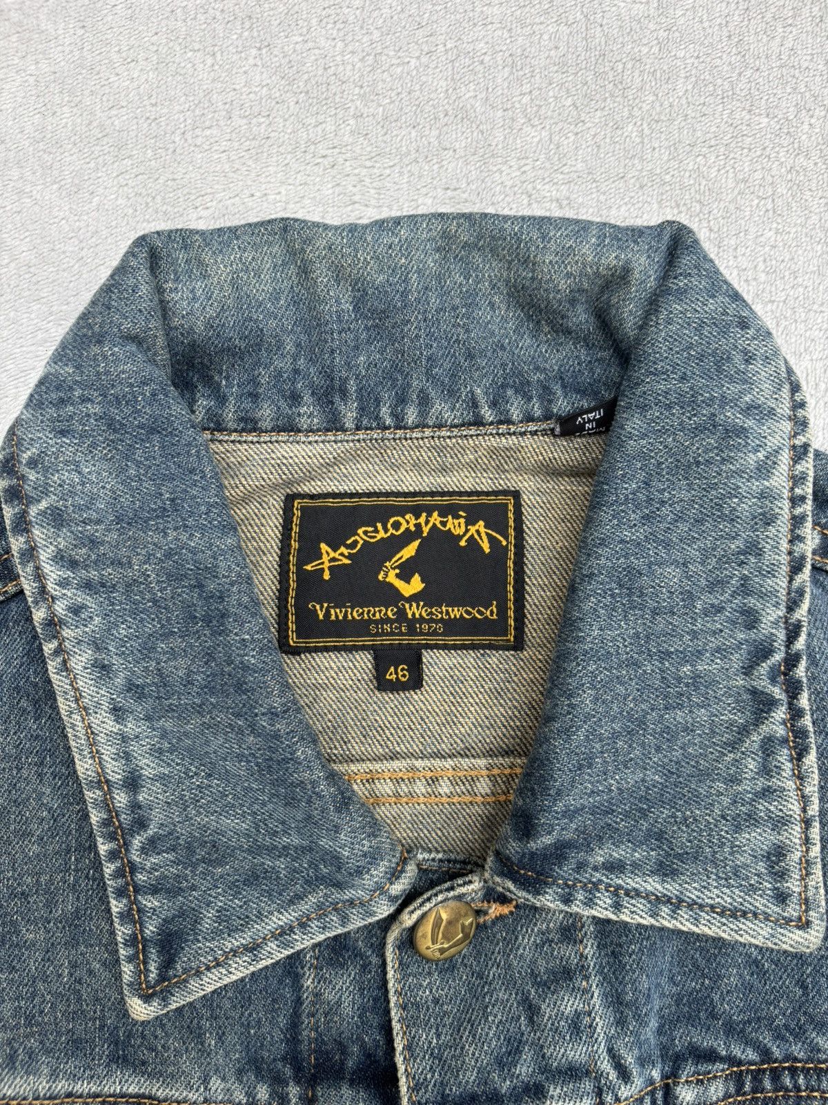 Vivienne Westwood A/W 1998 Vivienne Westwood Anglomania Trucker Denim Jacket Size US M / EU 48-50 / 2 - 9 Thumbnail
