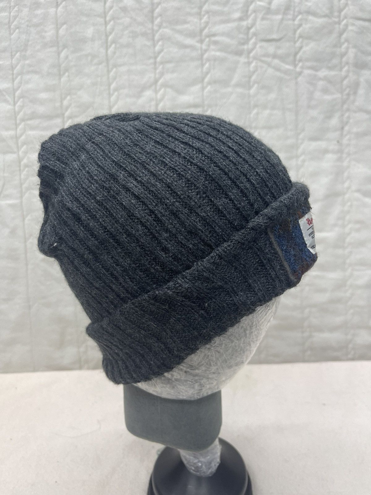 Harris Tweed HARRIS TWEED FISHERMAN BEANIE Size ONE SIZE - 3 Thumbnail