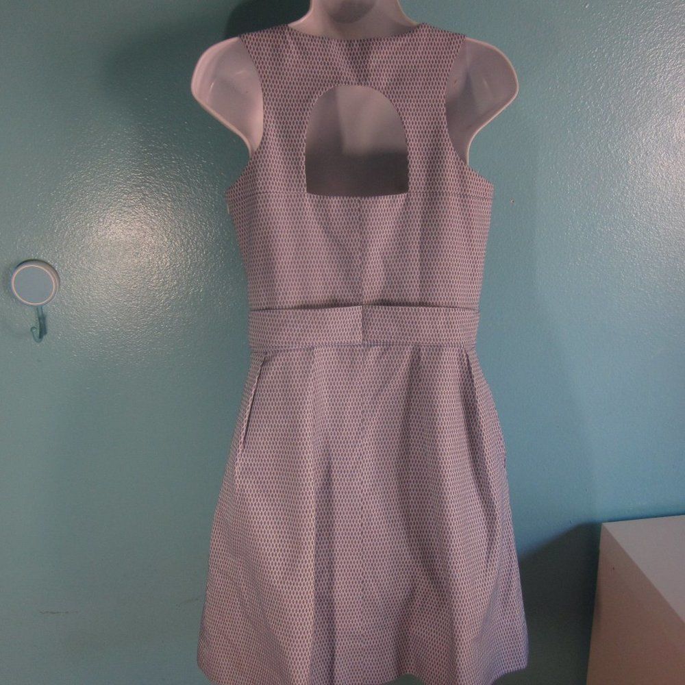 Kate Spade Kirribilla San Francisco Womens Dress Size 4 Blue Diamond Pr Size S / US 4 / IT 40 - 5 Thumbnail