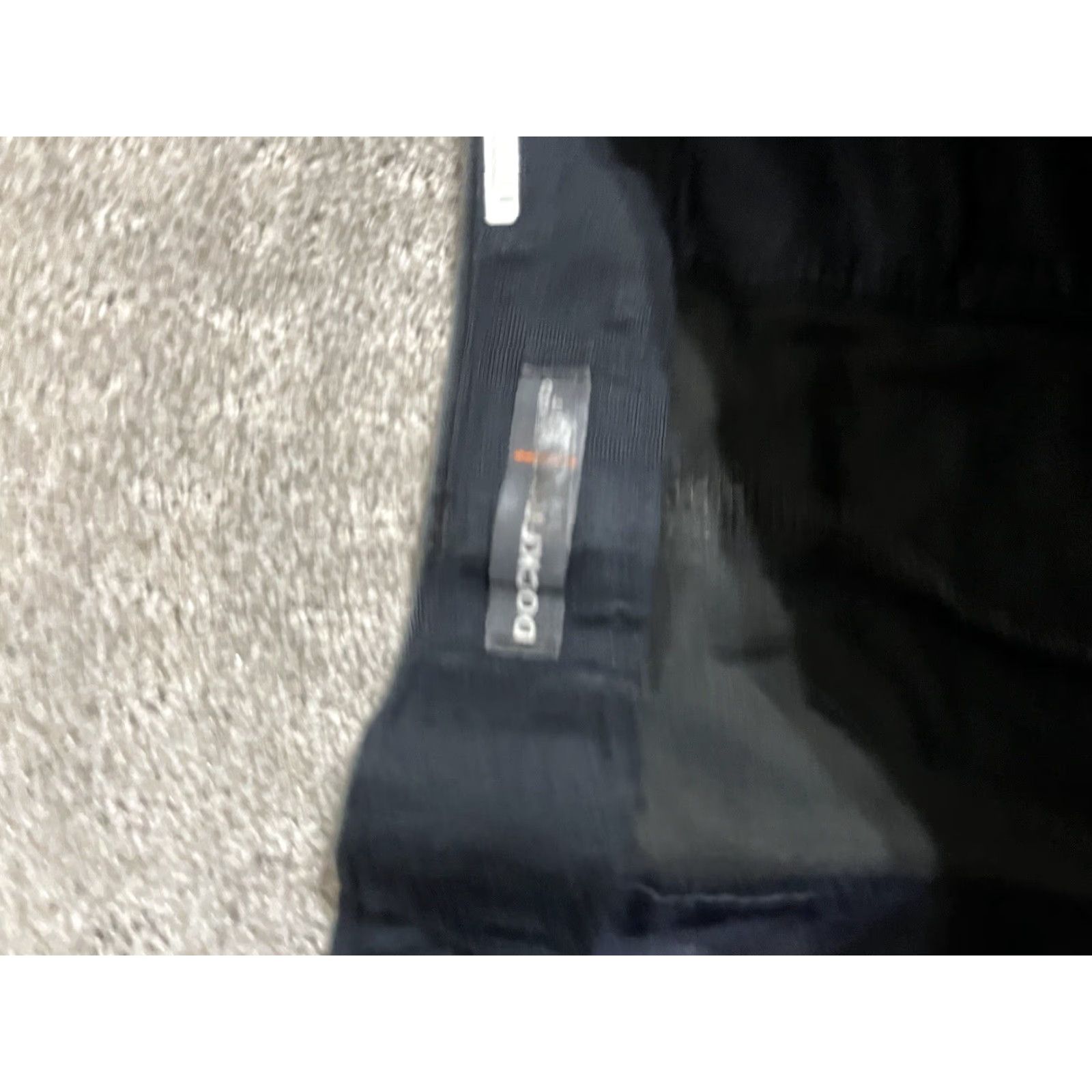 Dockers Dockers Mens Pants 36x32 Black Relaxed Fit Dress Chino Pleated Distresse Size US 36 / EU 52 - 5 Thumbnail