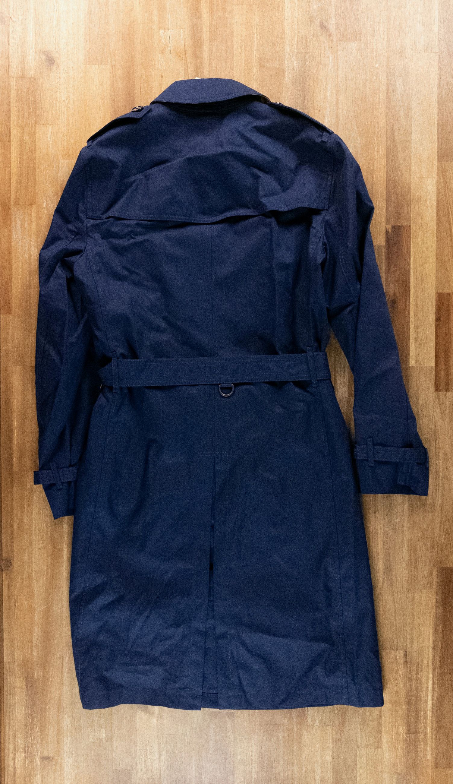 Burberry BURBERRY Britton navy blue cotton trench coat Large Size US L / EU 52-54 / 3 - 10 Thumbnail