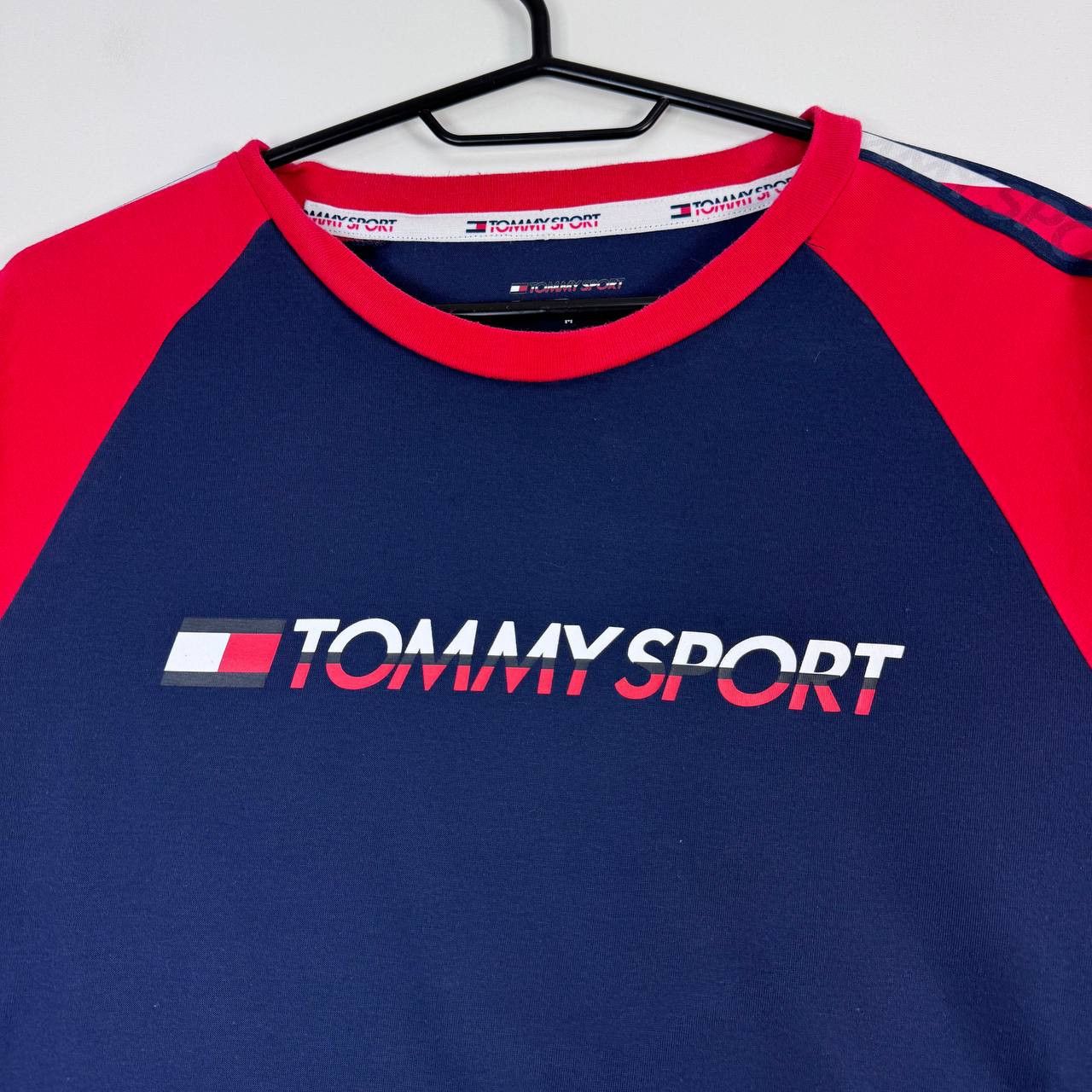 Tommy Hilfiger Tommy Hilfiger Sport T-Shirt Blue Logo Athletic Mens Size M Size US M / EU 48-50 / 2 - 2 Thumbnail