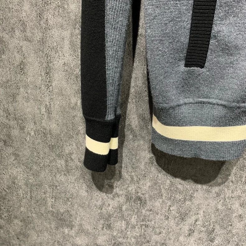 Givenchy Givenchy Wool Lightning Embroidery Baseball Jacket 2506-Nex Size US S / EU 44-46 / 1 - 4 Thumbnail
