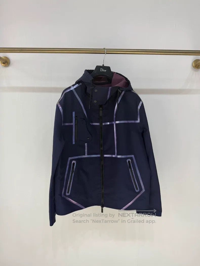 Dior Dior Purple reflective stripe zipper windbreaker jacket Size US S / EU 44-46 / 1 - 1 Thumbnail