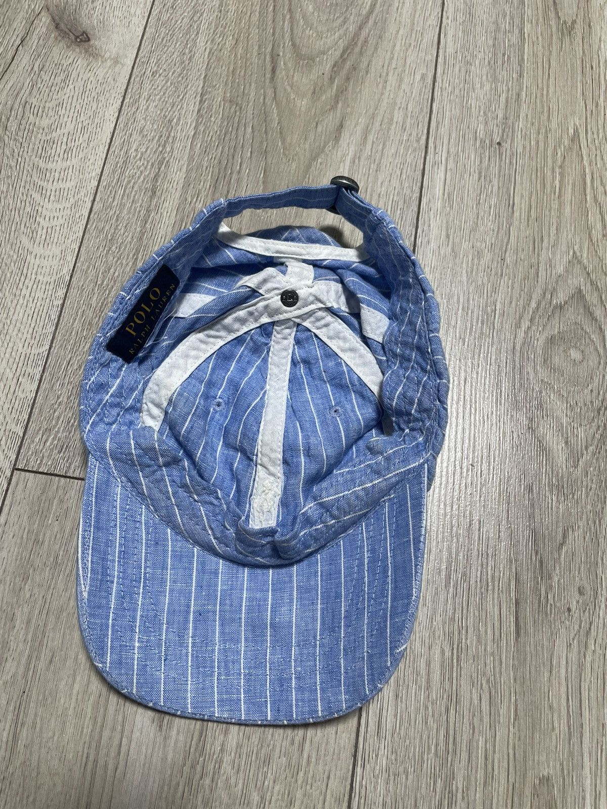 Polo Ralph Lauren Vintage Polo Ralph Lauren Cap Sripped Old Money Hat Y2K Size ONE SIZE - 11 Thumbnail
