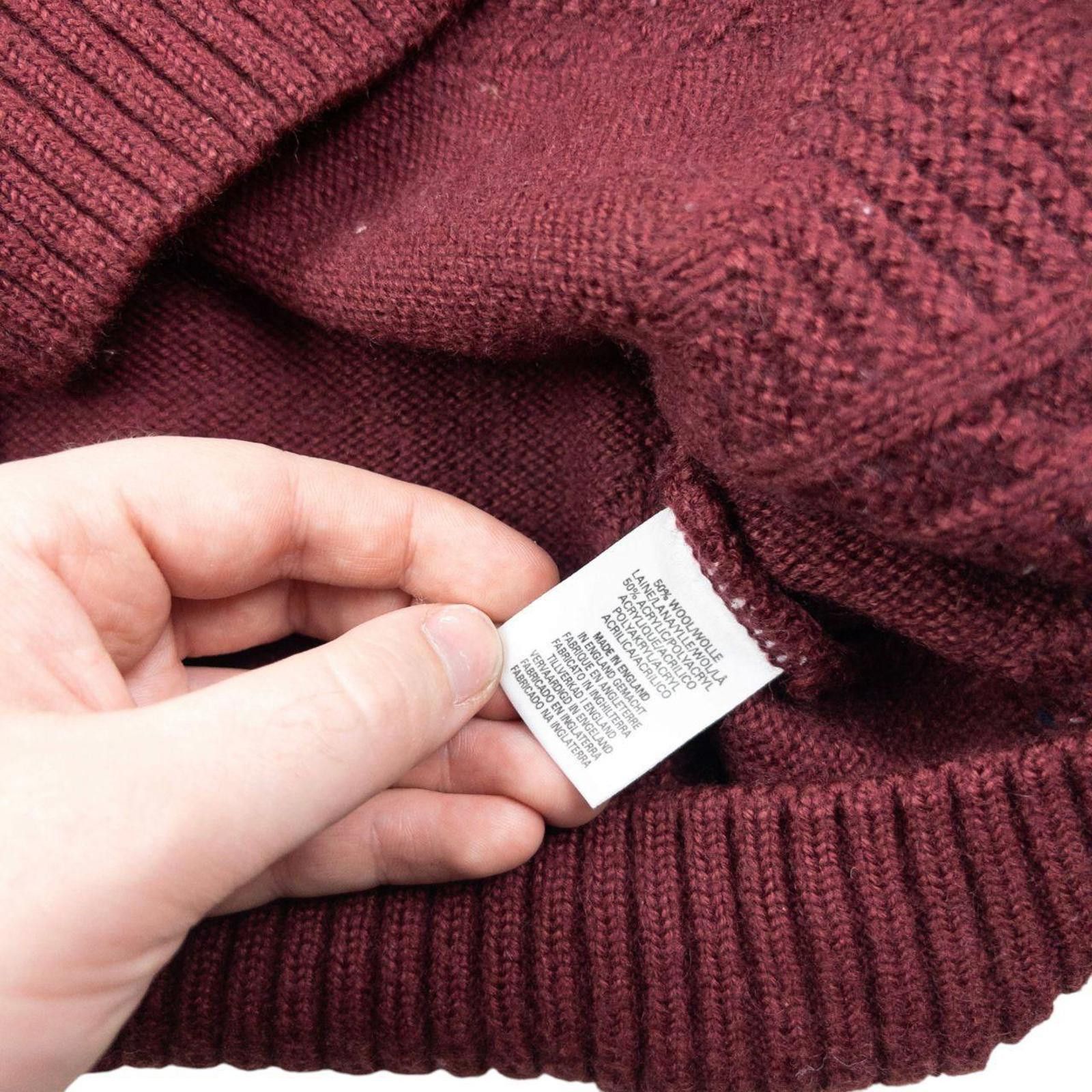 Burberry Vintage 90s Burberry Embroidered Knit Jumper Size XS Size US XS / EU 42 / 0 - 7 Thumbnail