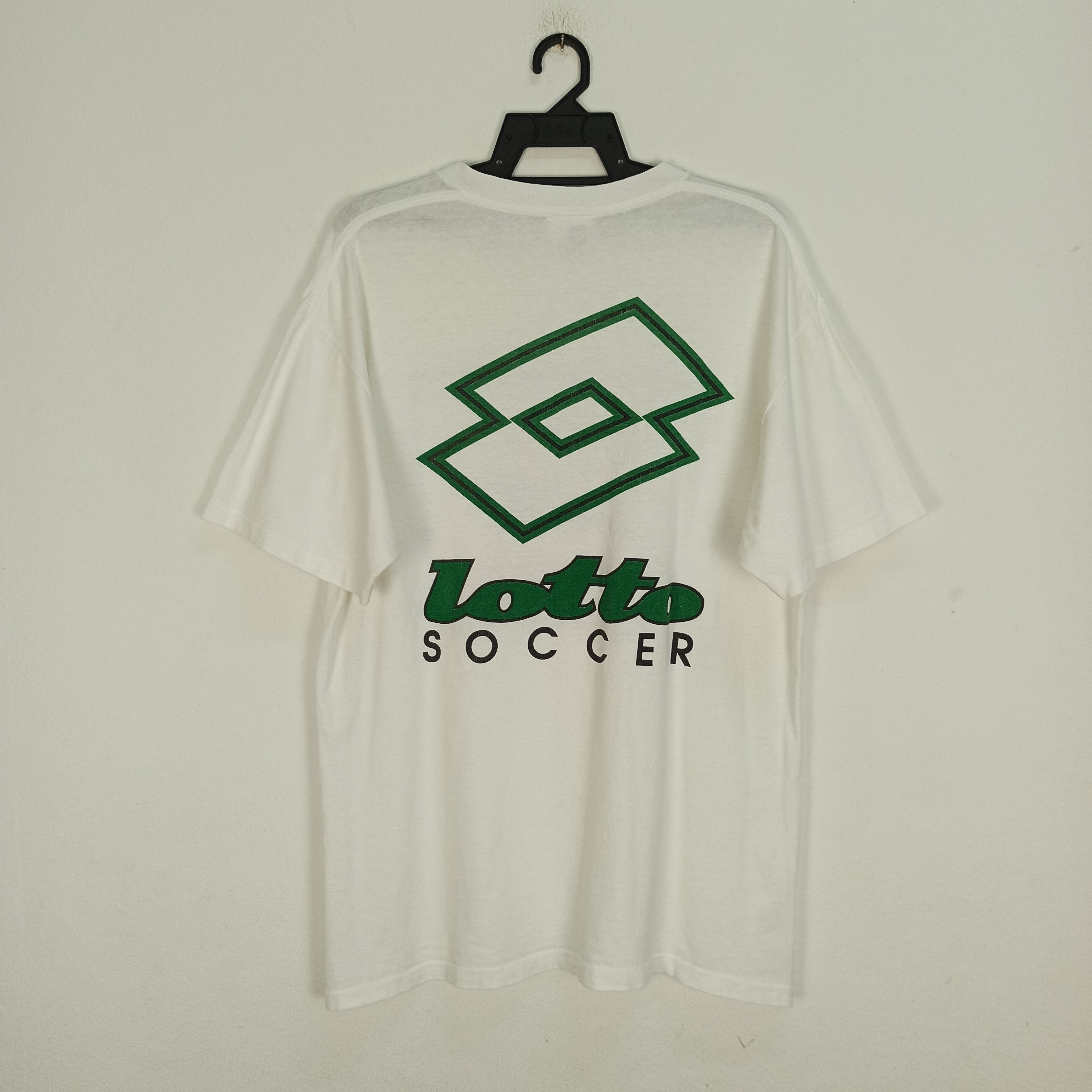 Lotto Sport Vintage FIFA World Cup France 98 Promo T-shirt Lotto Soccer Size US L / EU 52-54 / 3 - 5 Thumbnail