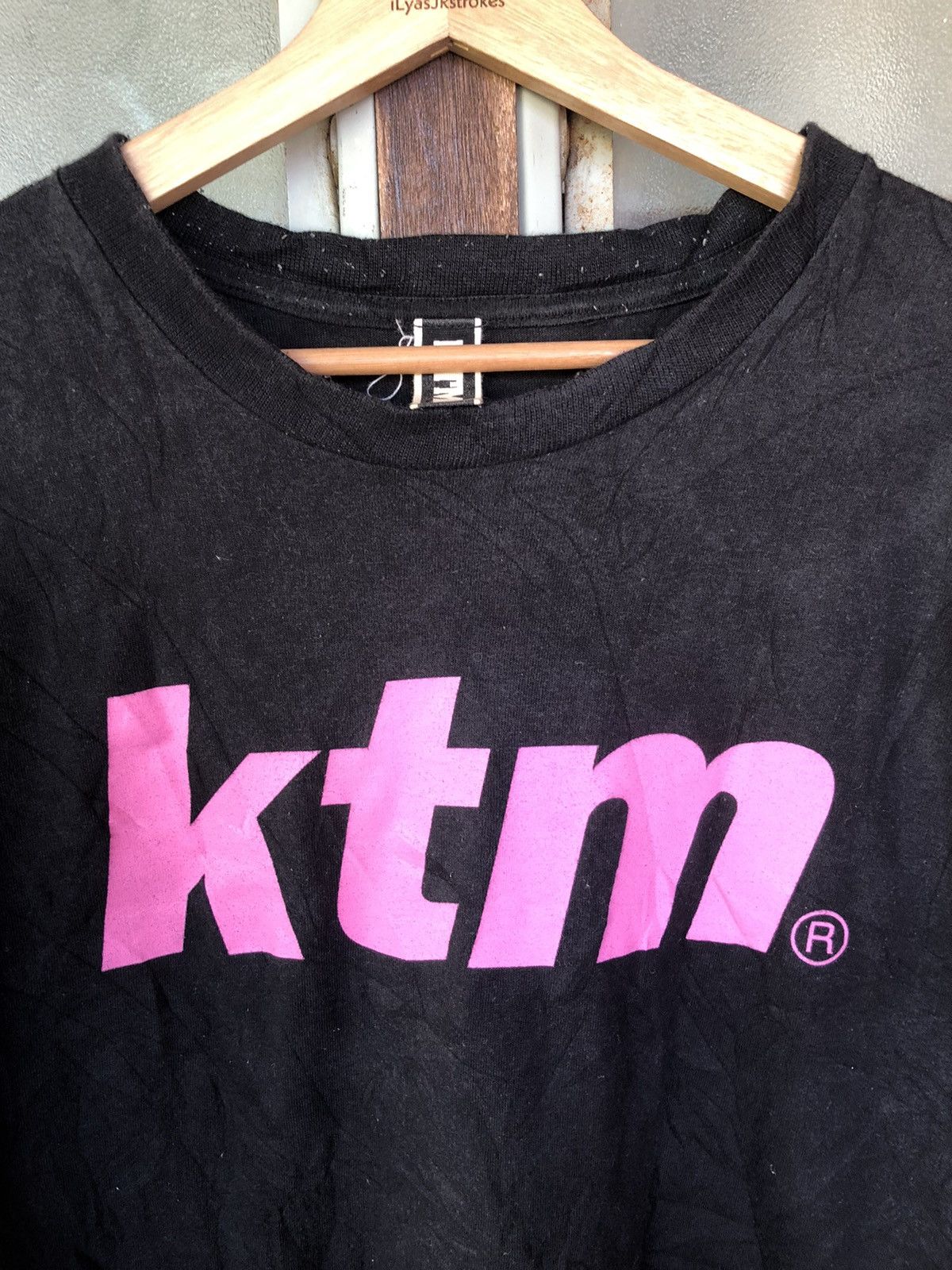 Japanese Brand Vintage KTM Madam Big Photo Shirt Tee Size US L / EU 52-54 / 3 - 3 Thumbnail