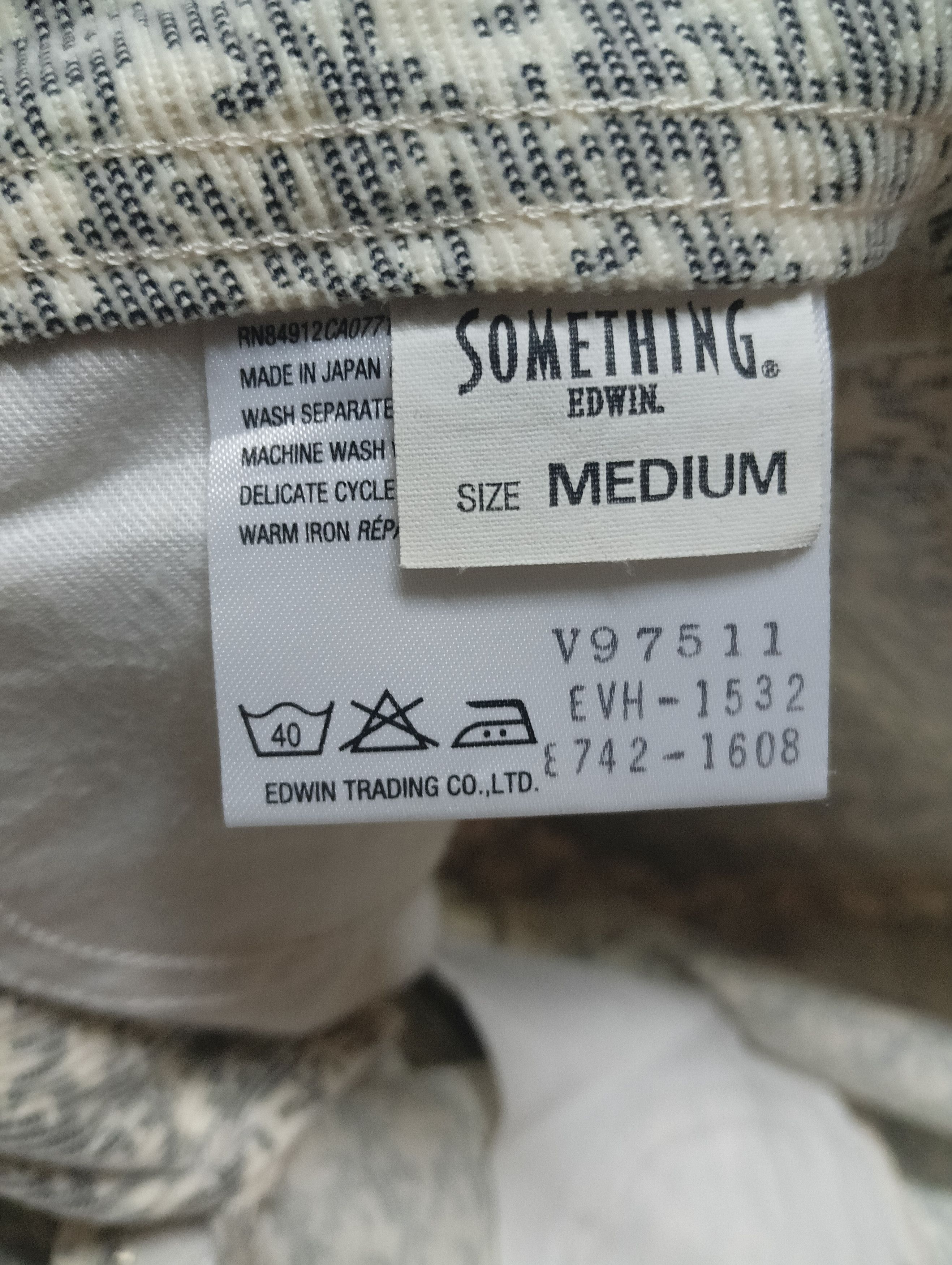 Edwin × Japanese Brand something edwin vienus jeans fullprint coudroy flared Size 28" / US 6 / IT 42 - 6 Thumbnail