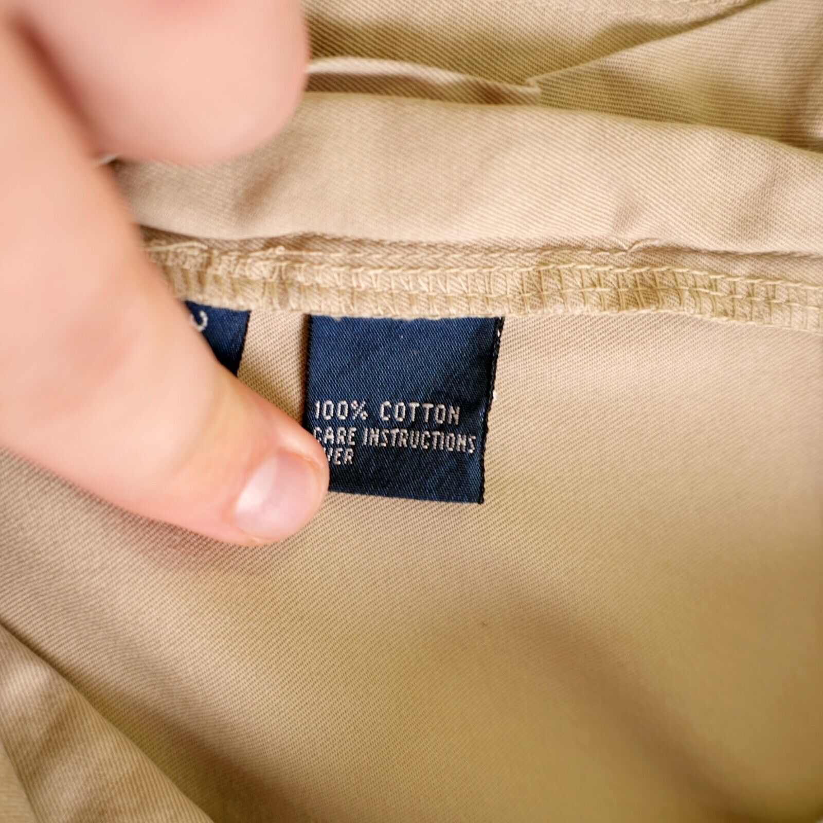 Polo Ralph Lauren Polo Ralph Lauren Chino Pants 31/30 Tan Flat Front Mid Rise Size US 31 - 6 Thumbnail