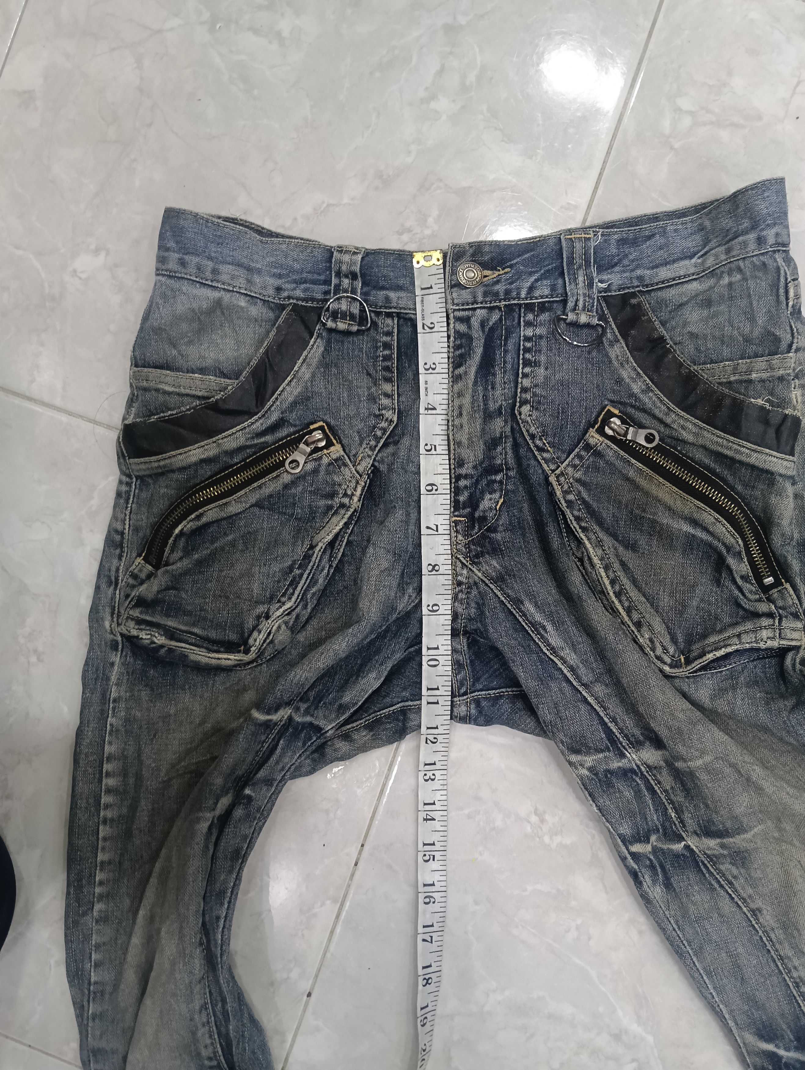 If Six Was Nine Ppfm Japan Brand Curve Jeans Size US 33 - 21 Thumbnail