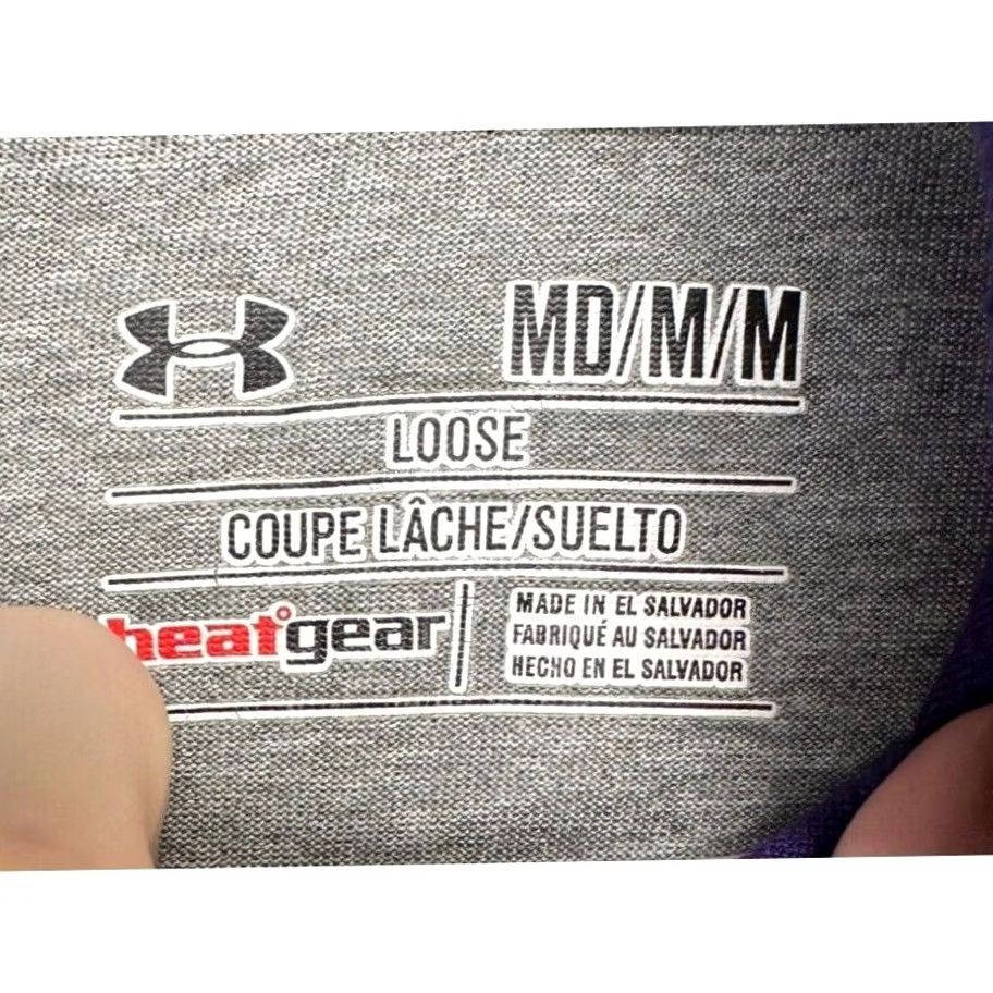 Under Armour VINTAGE New York University Under Armour Shirt Mens Medium Grey Heatgear Hoodie Pullover Size US M / EU 48-50 / 2 - 4 Thumbnail
