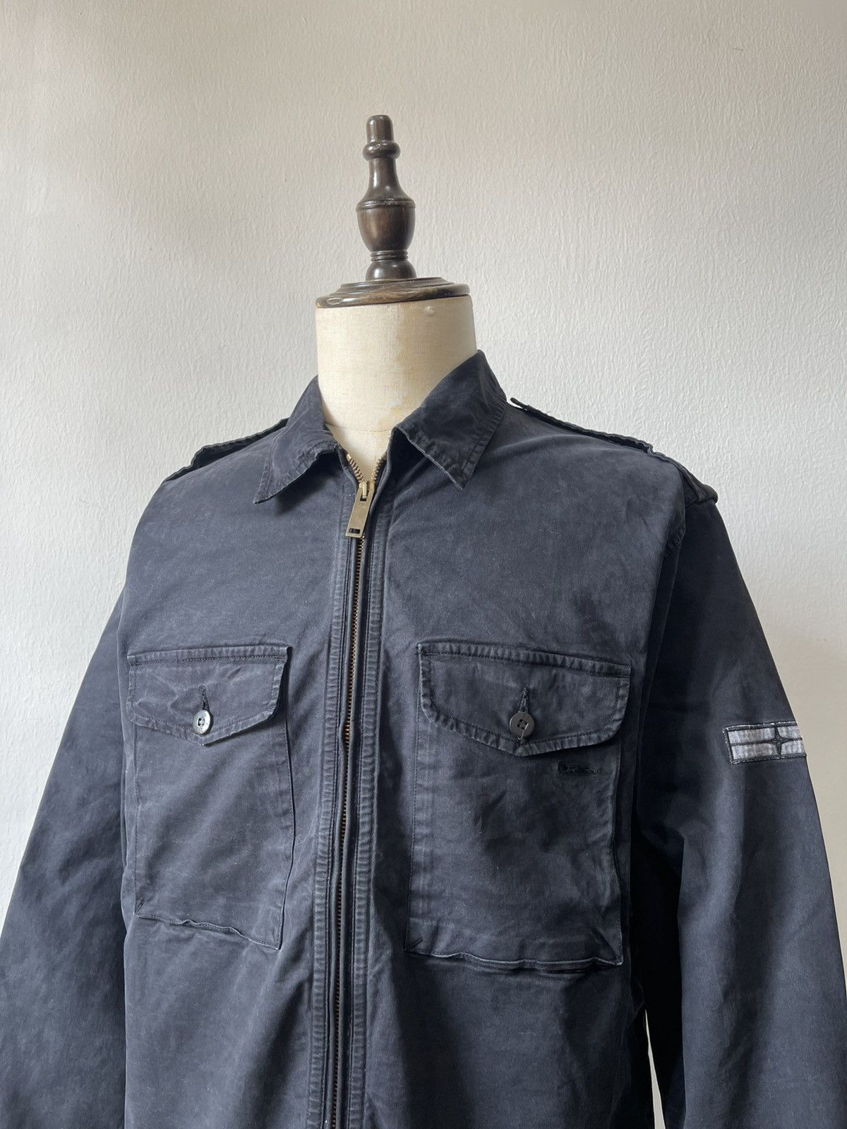 Stone Island 2007 Stone Island Shadow Black Military Jacket C2 Size US XL / EU 56 / 4 - 3 Thumbnail