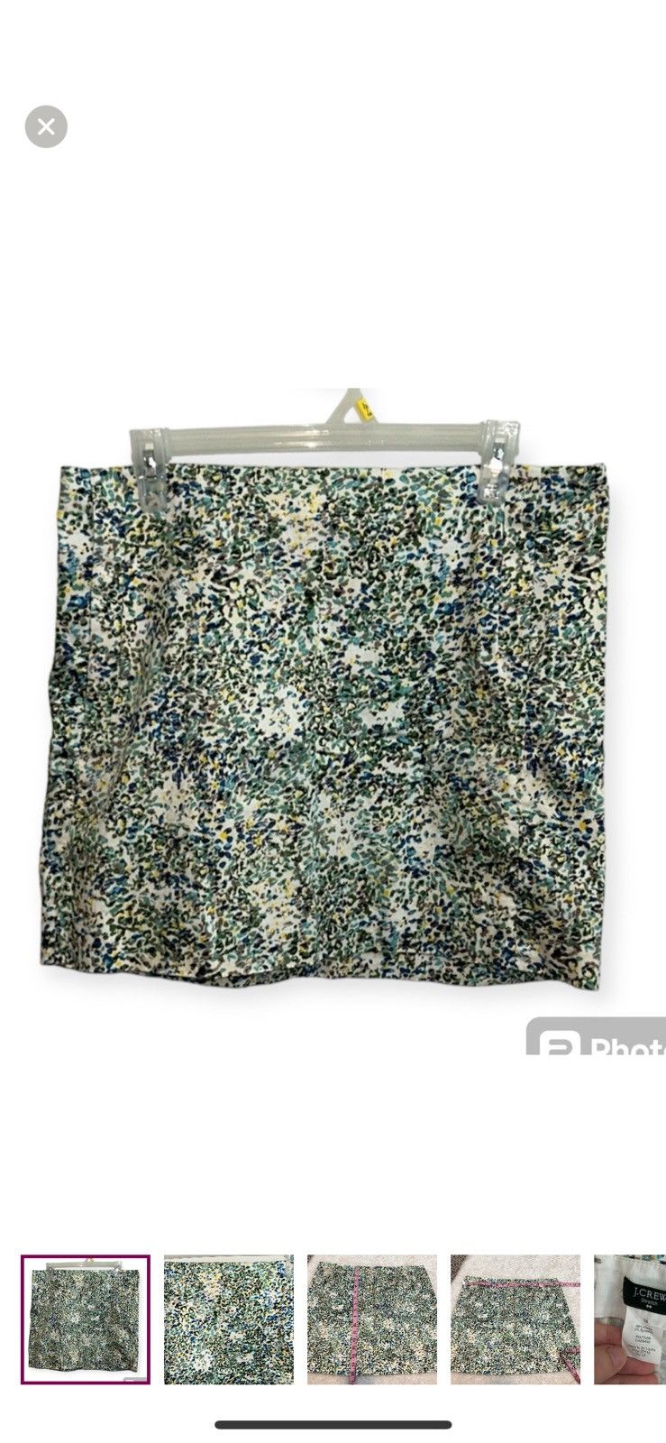 J.Crew J.crew printed cotton sateen mini skirt size 10 Size 32" / US 10 / IT 46 - 1 Thumbnail