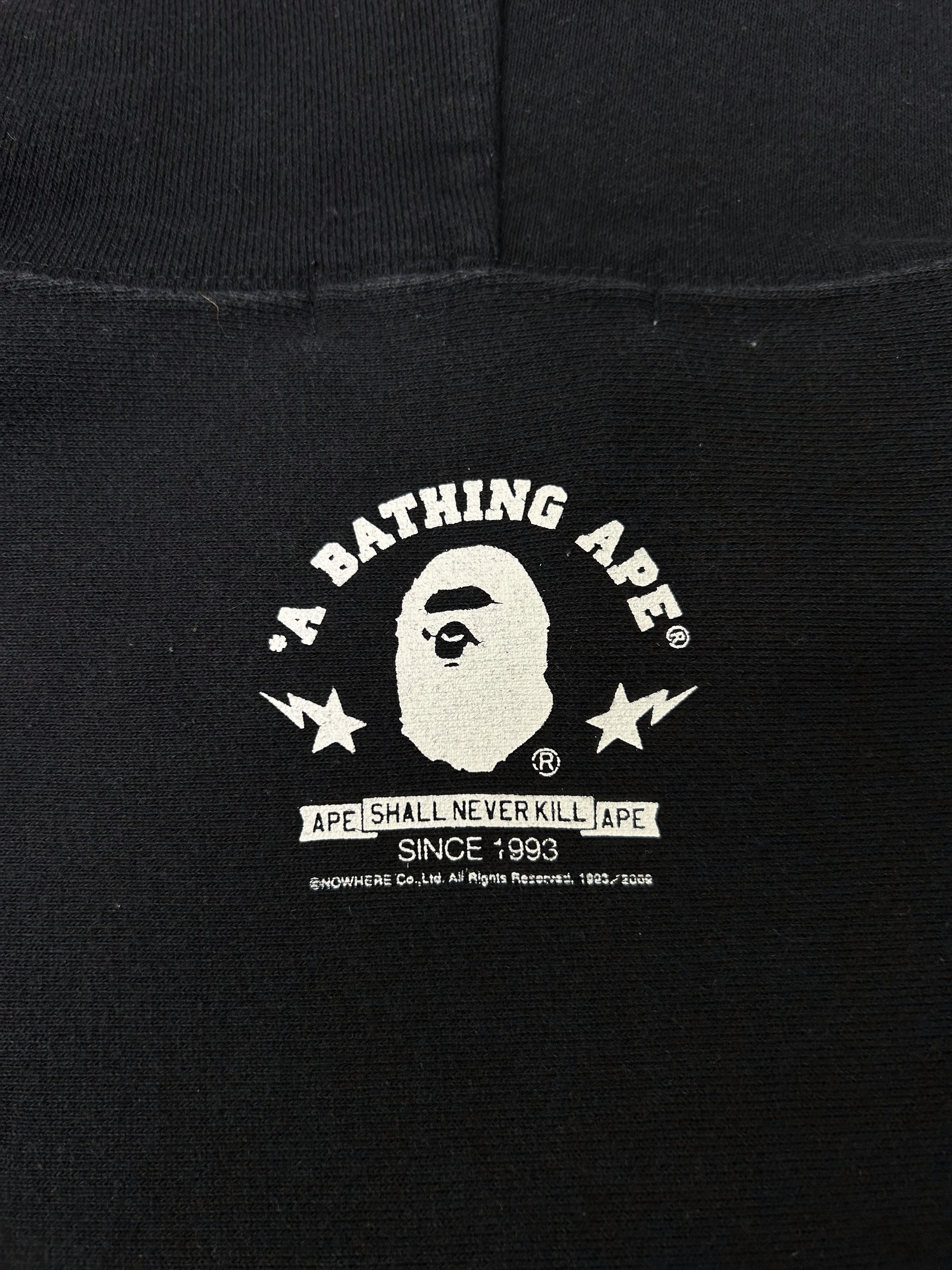 Bape 2009 Bape Flame Logo PullOver Hoodie [Size XL] Size US XL / EU 56 / 4 - 9 Thumbnail