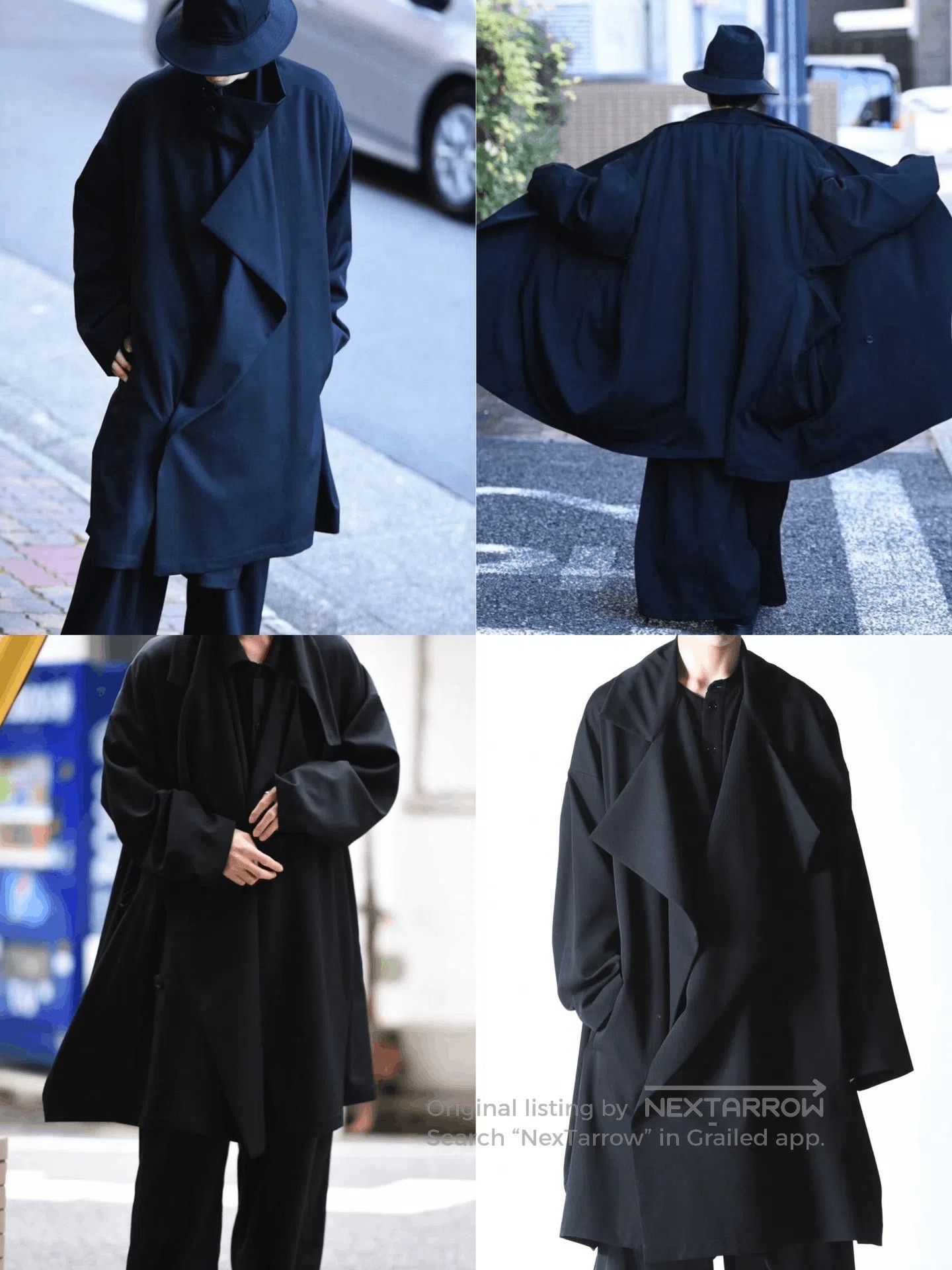 Yohji Yamamoto Yohji Yamamoto 21AW Pleated Wool Coat. Size US M / EU 48-50 / 2 - 2 Thumbnail