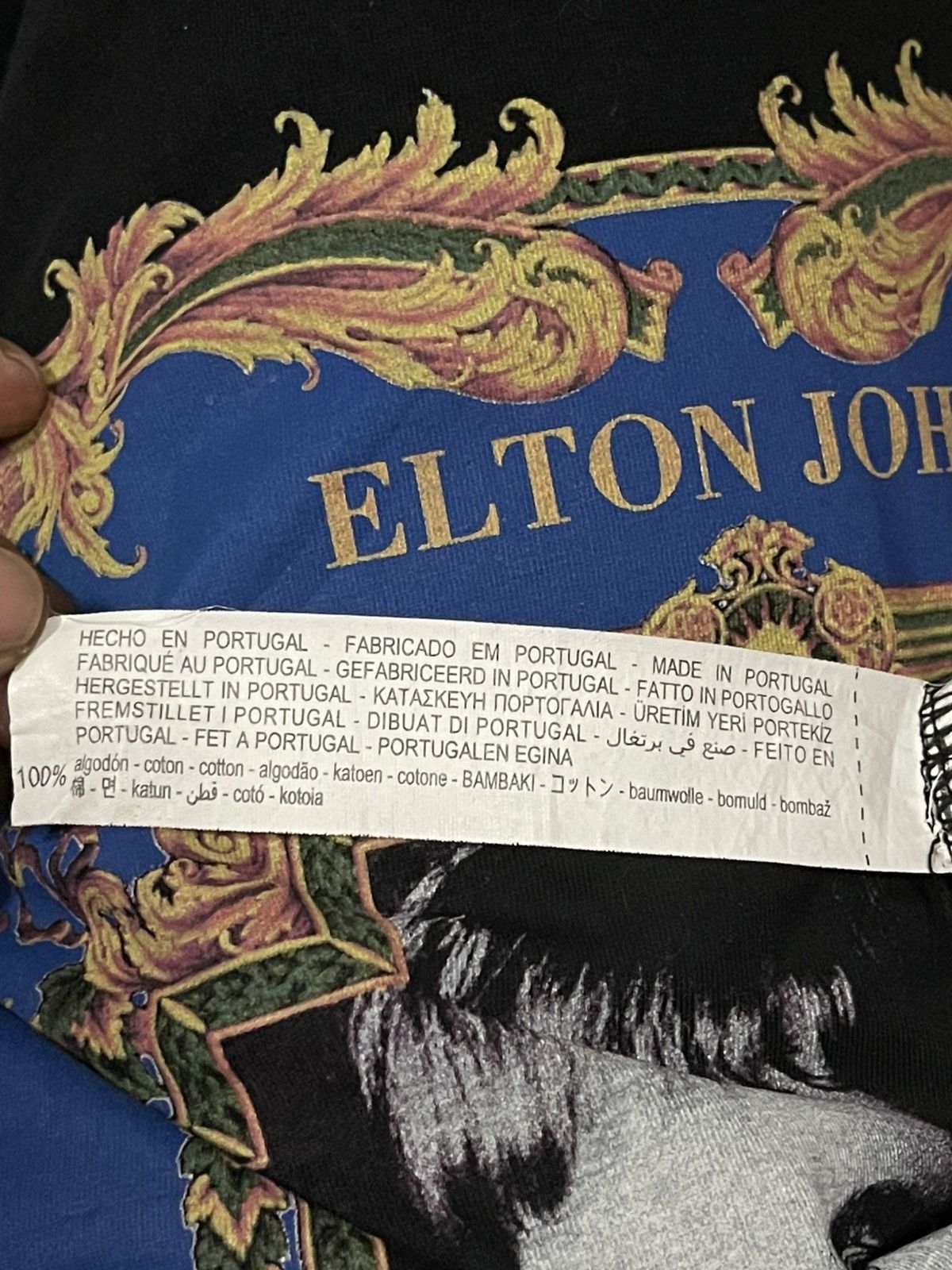 Band Tees Elton John World Tour🔥🔥🔥 Size US L / EU 52-54 / 3 - 6 Thumbnail