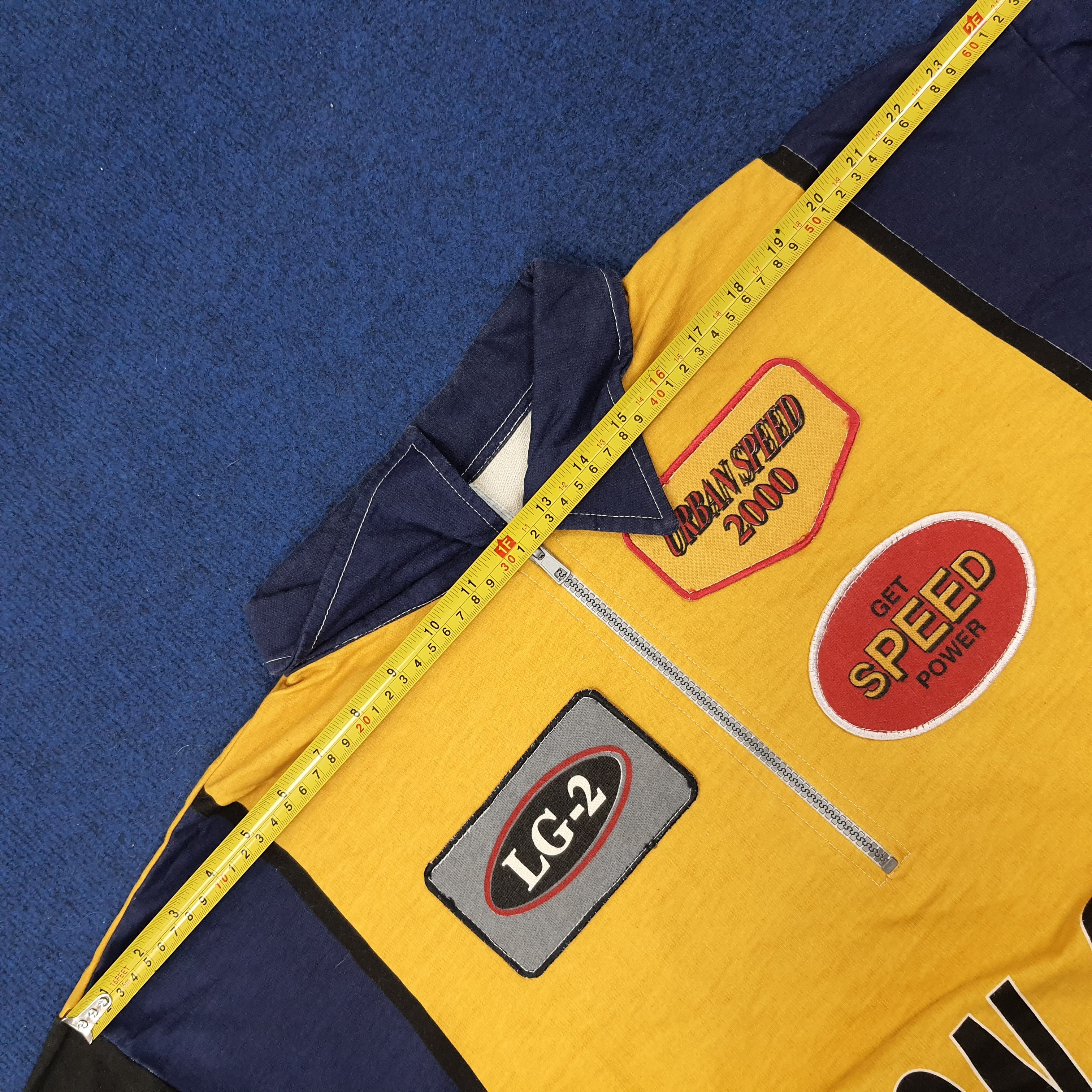 Designer × Vintage Vintage Lemongrass Half Zipper Designer Sweatshirts C222N16 Size XL / US 12-14 / IT 48-50 - 7 Thumbnail