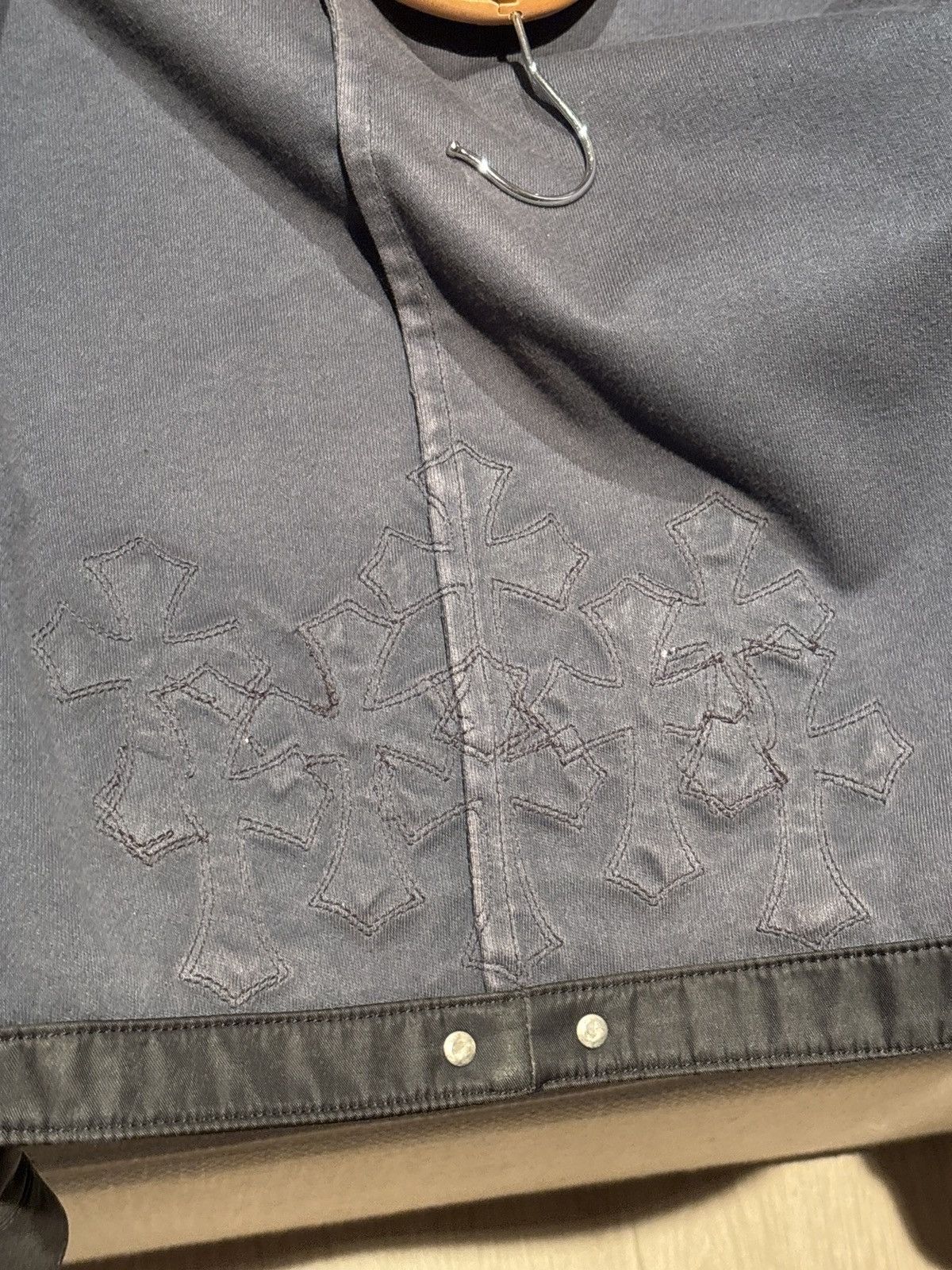 Chrome Hearts Chrome Hearts Nylon Trucker Jacket Patches Size US M / EU 48-50 / 2 - 9 Thumbnail