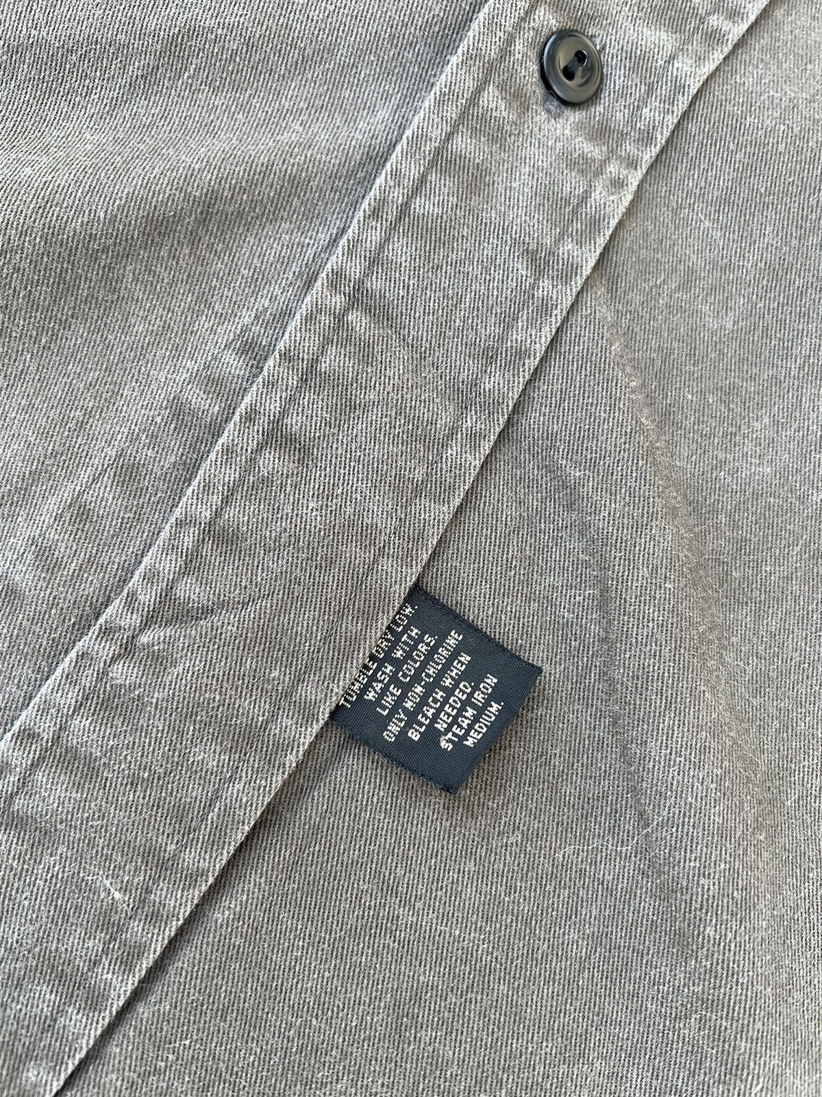RRL Ralph Lauren Vintage RRL Army Button Up Long Sleeve Shirt Size US XXL / EU 58 / 5 - 8 Thumbnail