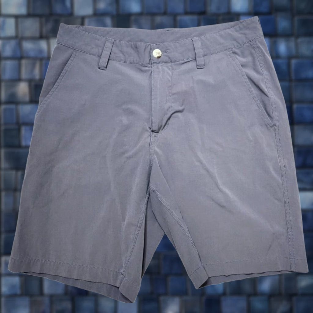 Southern Tide Southern Tide Mens Chino Shorts Belted Flat Front Gray Pockets Sz 33 Size US 33 - 1 Thumbnail
