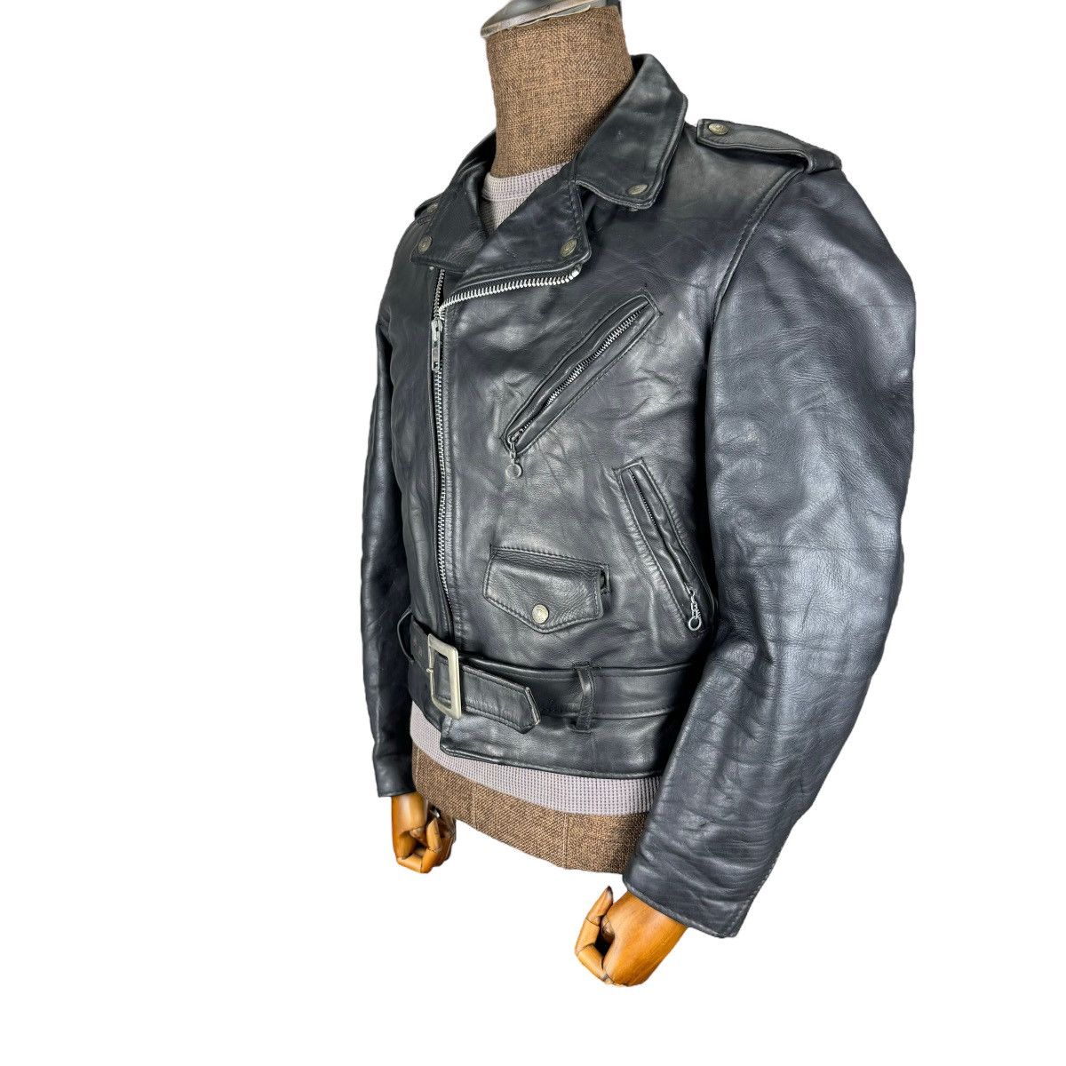 Schott ☀️SCHOTT PERFECTO 618 LEATHER JACKET Size US S / EU 44-46 / 1 - 2 Thumbnail