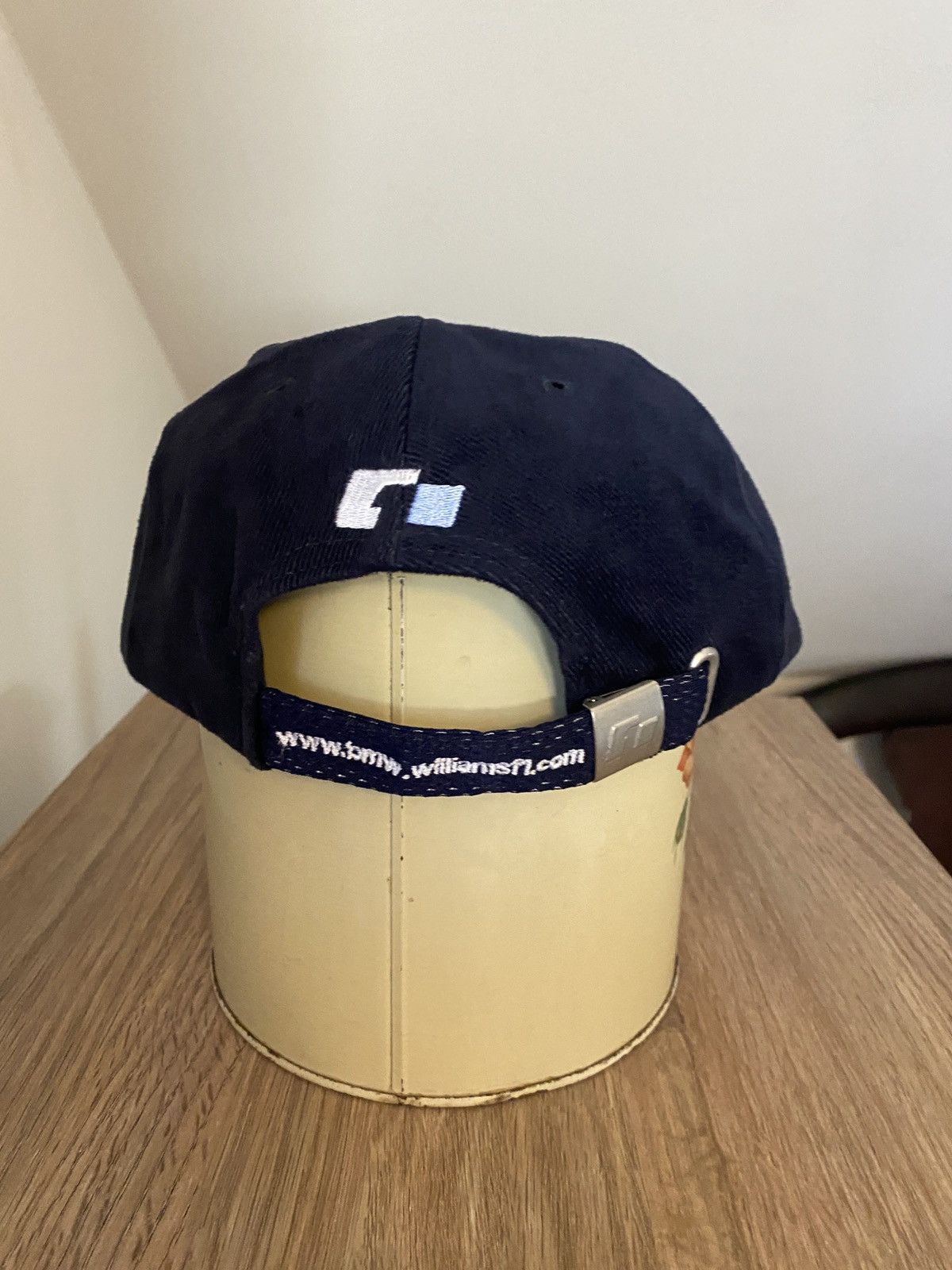 BMW Vintage 2001 Y2K BMW Williams F1 Team Navy Strapback Hat Cap Size ONE SIZE - 7 Thumbnail