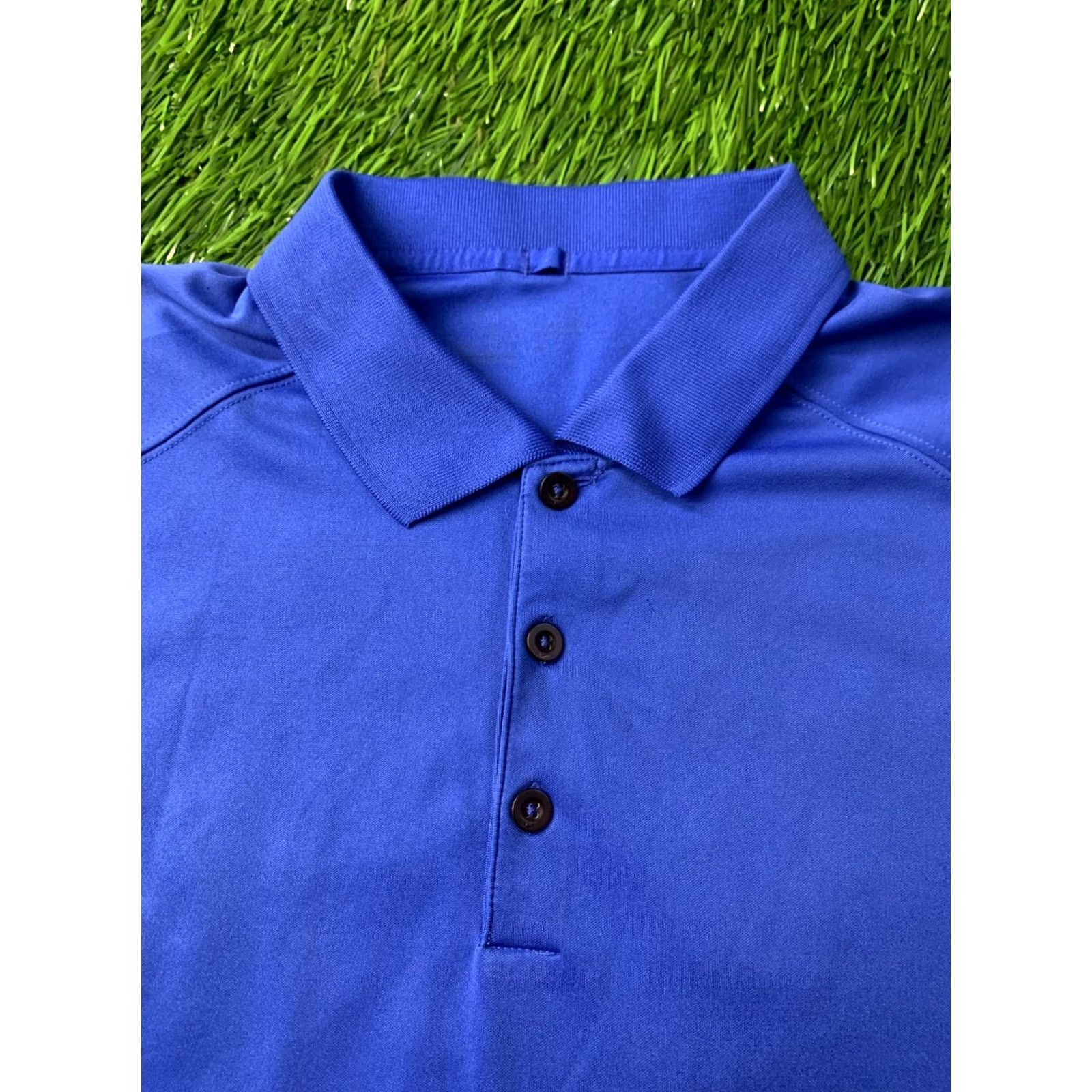 Nike NIKE GOLF DRI-FIT 2015 MEN POLO SHIRT BLUE Polo Shirt M Nike Golf Tout Performance Dri-Fit Mens Slim Short Sleeve Shirt Size US M / EU 48-50 / 2 - 4 Thumbnail