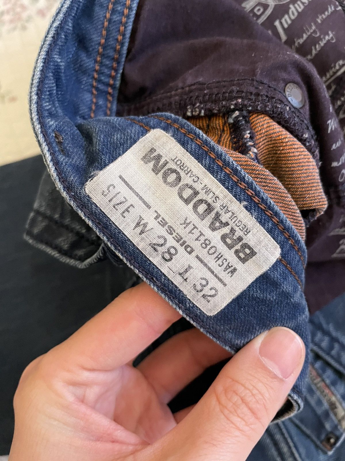Diesel Diesel Braddom washed regular slim - Carrot deep navy jean Size US 28 / EU 44 - 8 Thumbnail