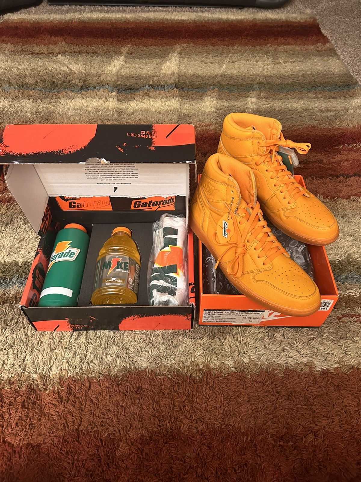 Jordan Brand Jordan 1 High Orange Peel Promo Size US 15 / EU 48 - 1 Thumbnail