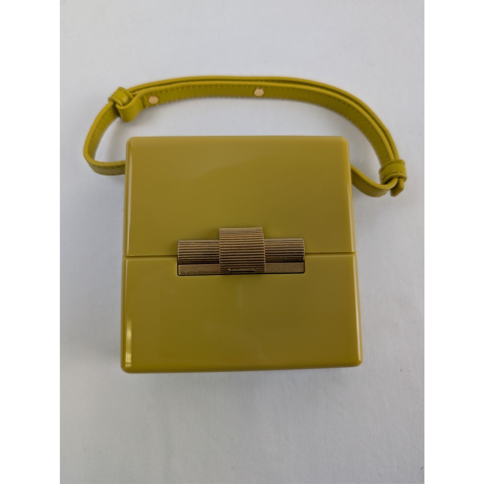 Bottega Veneta o1rshd1 Size: OS / Shiny Leather Mini Bag in Mirabelle-Gold Size ONE SIZE - 1 Thumbnail