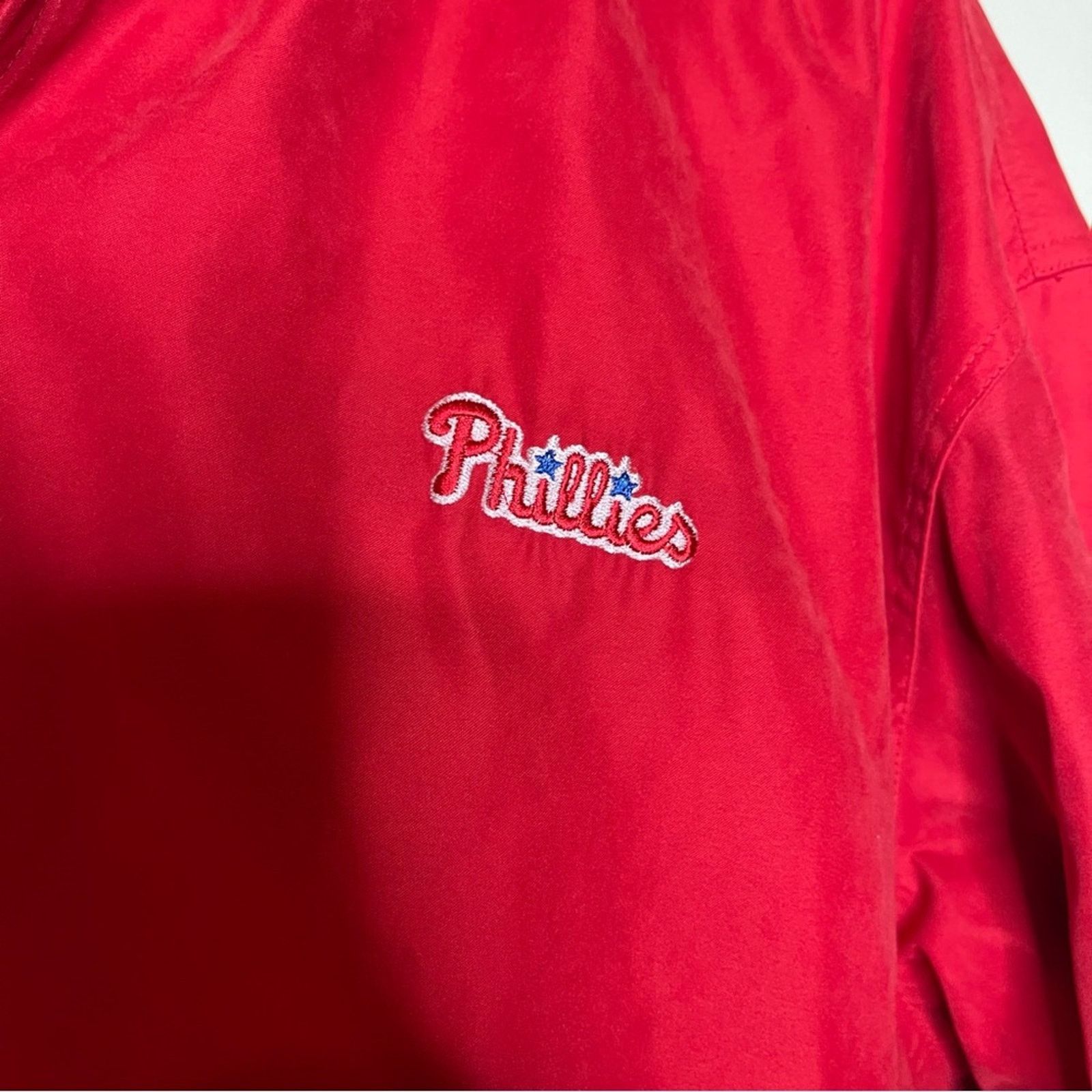 Vintage Vintage Philadelphia Phillies Signatures reversible jacket Size US L / EU 52-54 / 3 - 15 Thumbnail