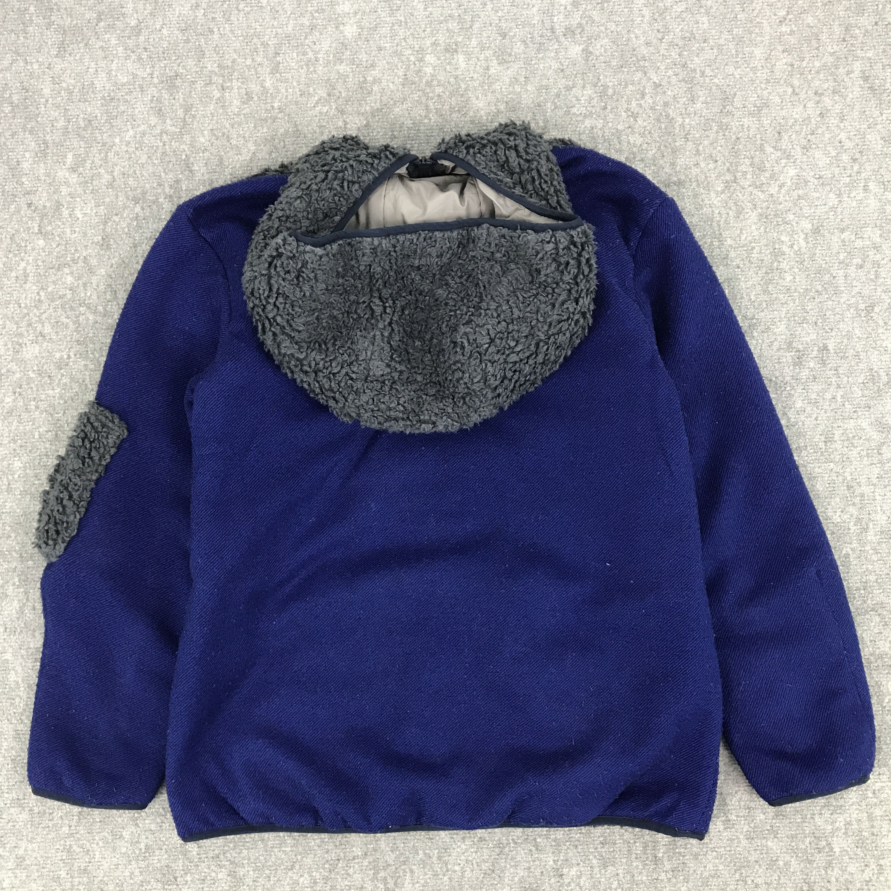 Issey Miyake × Japanese Brand × mercibeaucoup MERCIBEAUCOUP ISSEY MIYAKE SHERPA ZIPPER HOODIES JACKET Size US L / EU 52-54 / 3 - 3 Thumbnail