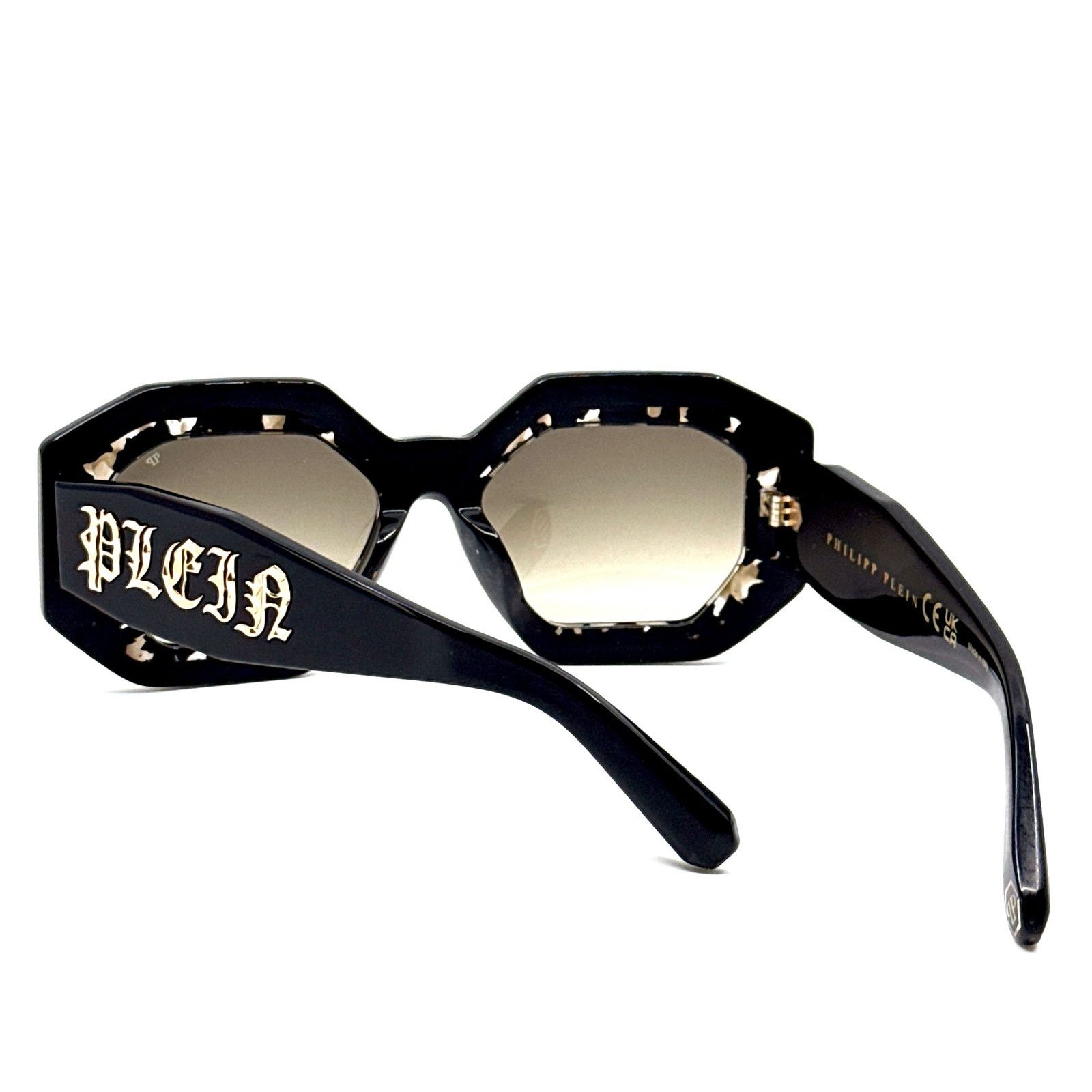 Philipp Plein New PHILIPP PLEIN Sunglasses Plein Supreme Star SPP098 0700 Size ONE SIZE - 10 Thumbnail