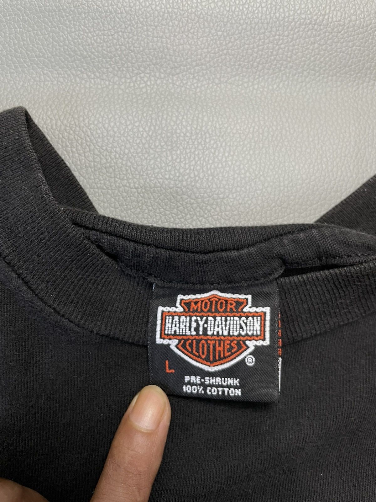 Harley Davidson × Vintage × Warner Bros Vintage Looney Tunes X Harley Davidson bartles tee Size US L / EU 52-54 / 3 - 6 Thumbnail