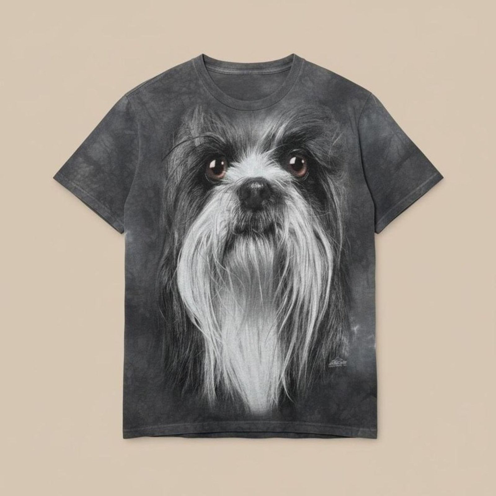 The Mountain The Mountain Y2K Dog Schnauzer Grey Black Small Size US S / EU 44-46 / 1 - 1 Thumbnail