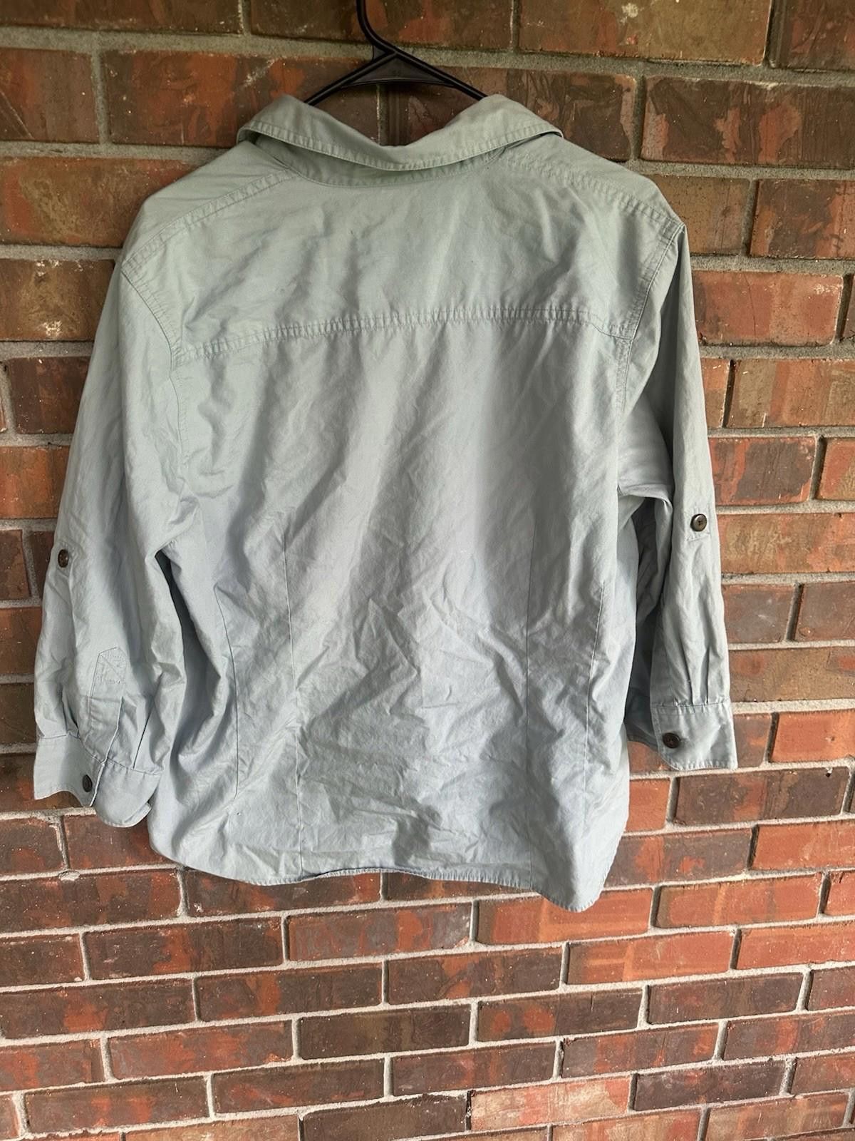 Van Heusen womens van heusen tops xl VTG Button Down 100% Cotton Size XL / US 12-14 / IT 48-50 - 8 Thumbnail