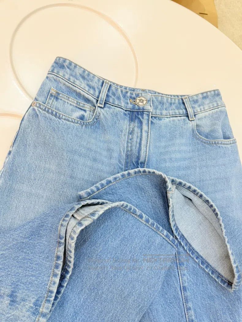 Chanel Chanel 23b wide-leg jeans Size 42" / US 20 - 4 Thumbnail