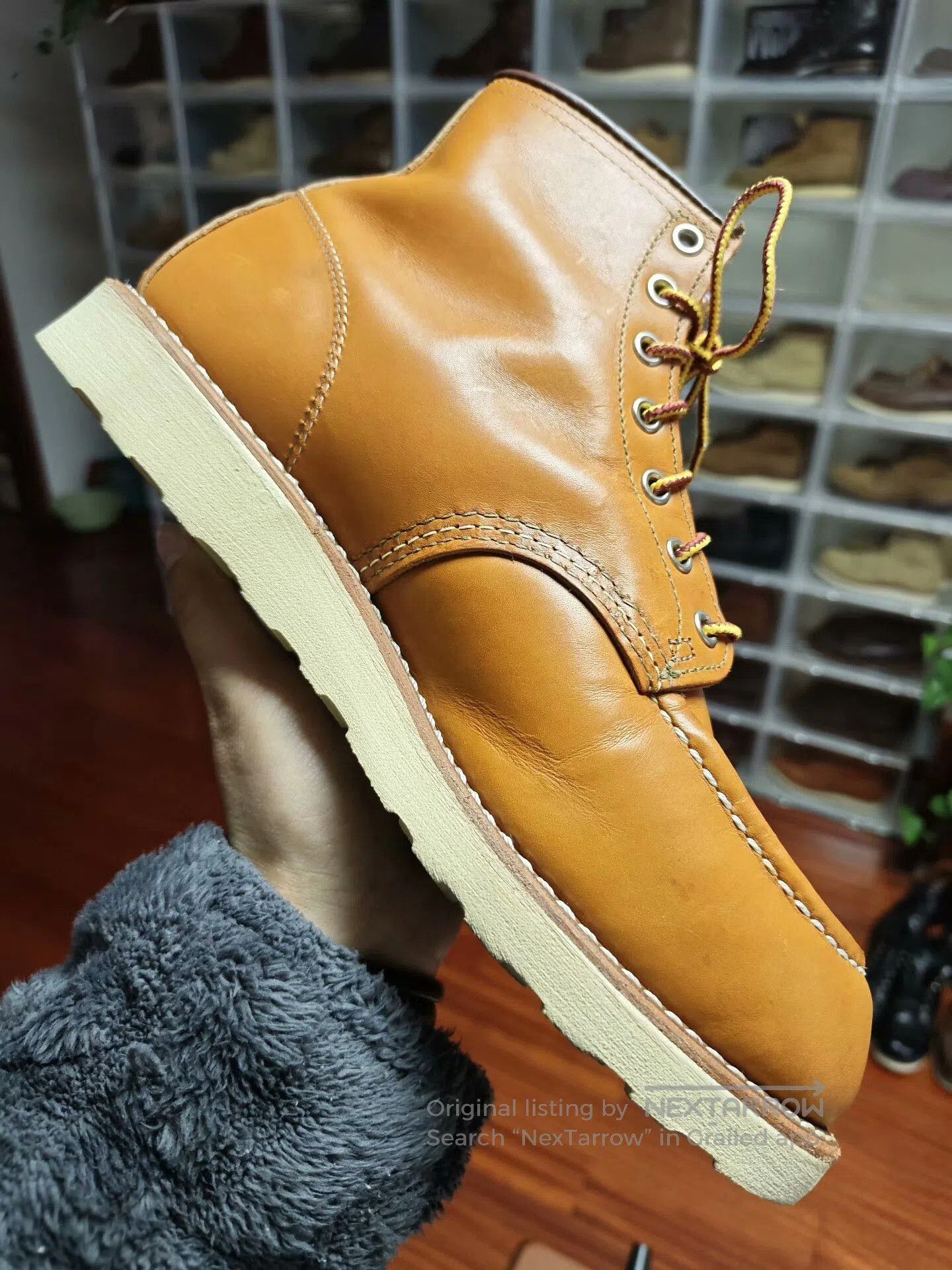 Red Wing Redwing 9875 Old Double Dog Logo. Size US 9 / EU 42 - 5 Thumbnail