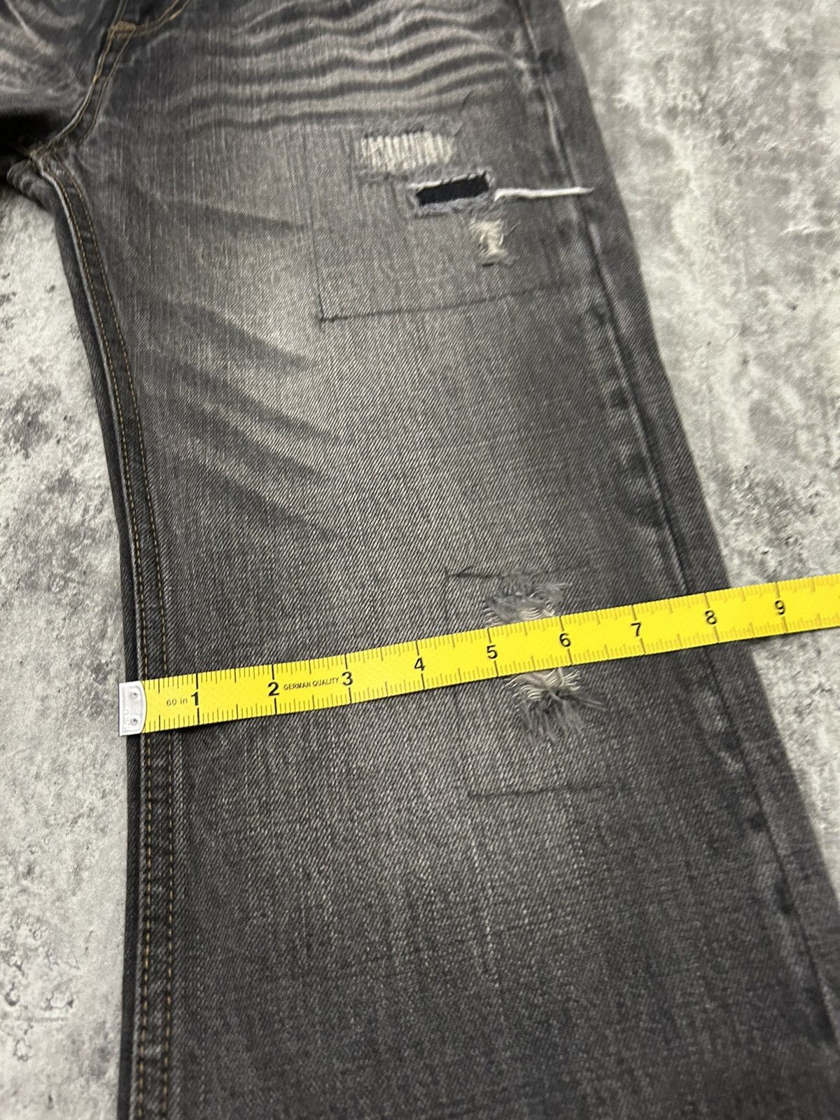 If Six Was Nine Jackrose Number Nine Tornado Mart style Denim Size US 33 - 21 Thumbnail