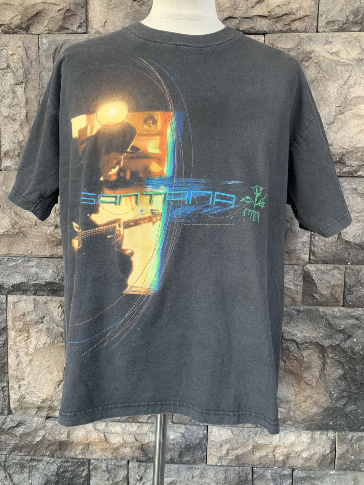 Band Tees Vintage Santana Tour Rock Band T shirt Size US L / EU 52-54 / 3 - 1 Thumbnail