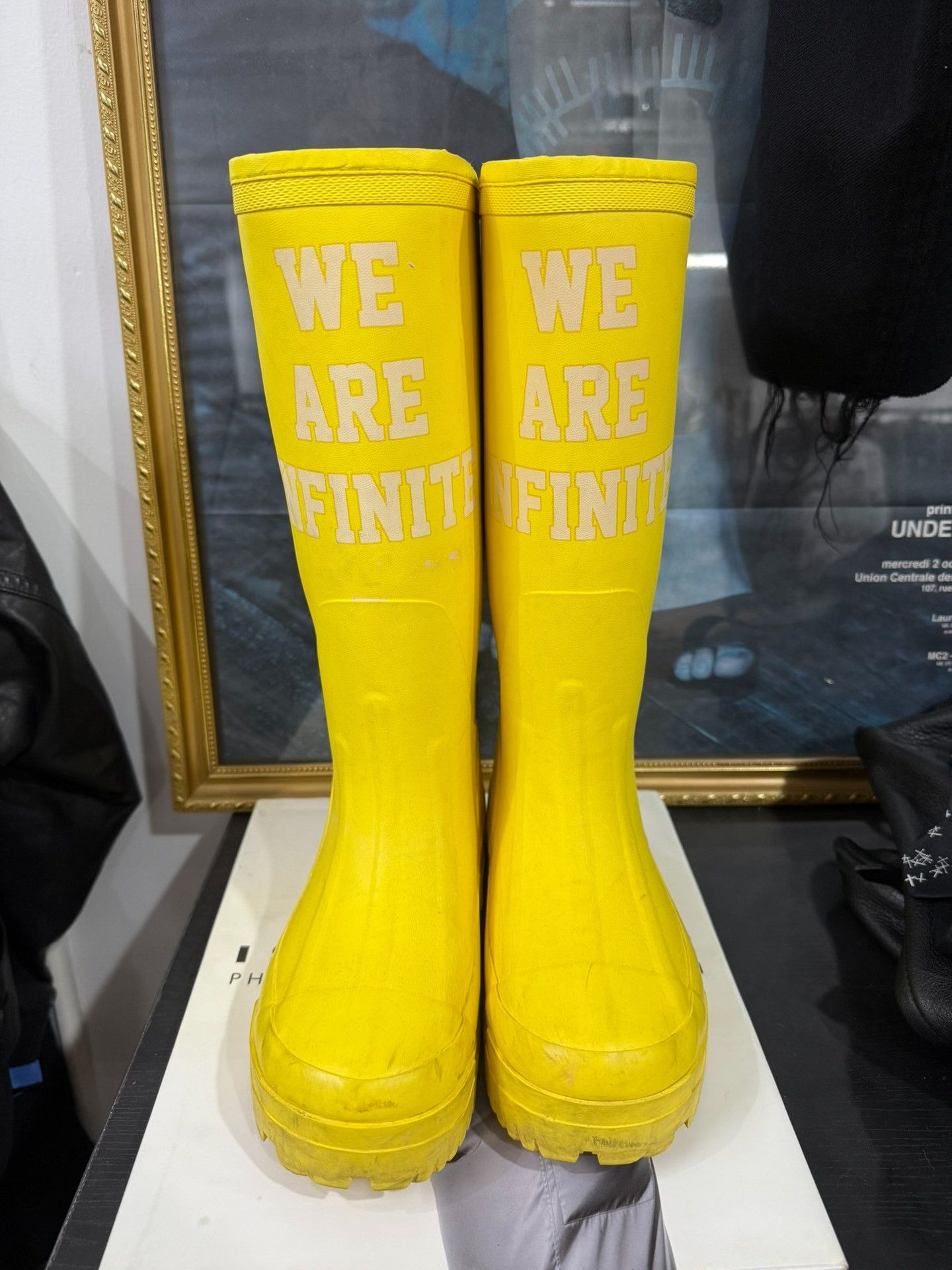 Comme des Garcons undercover we are infinite rain boots Size US 8 / EU 41 - 1 Thumbnail