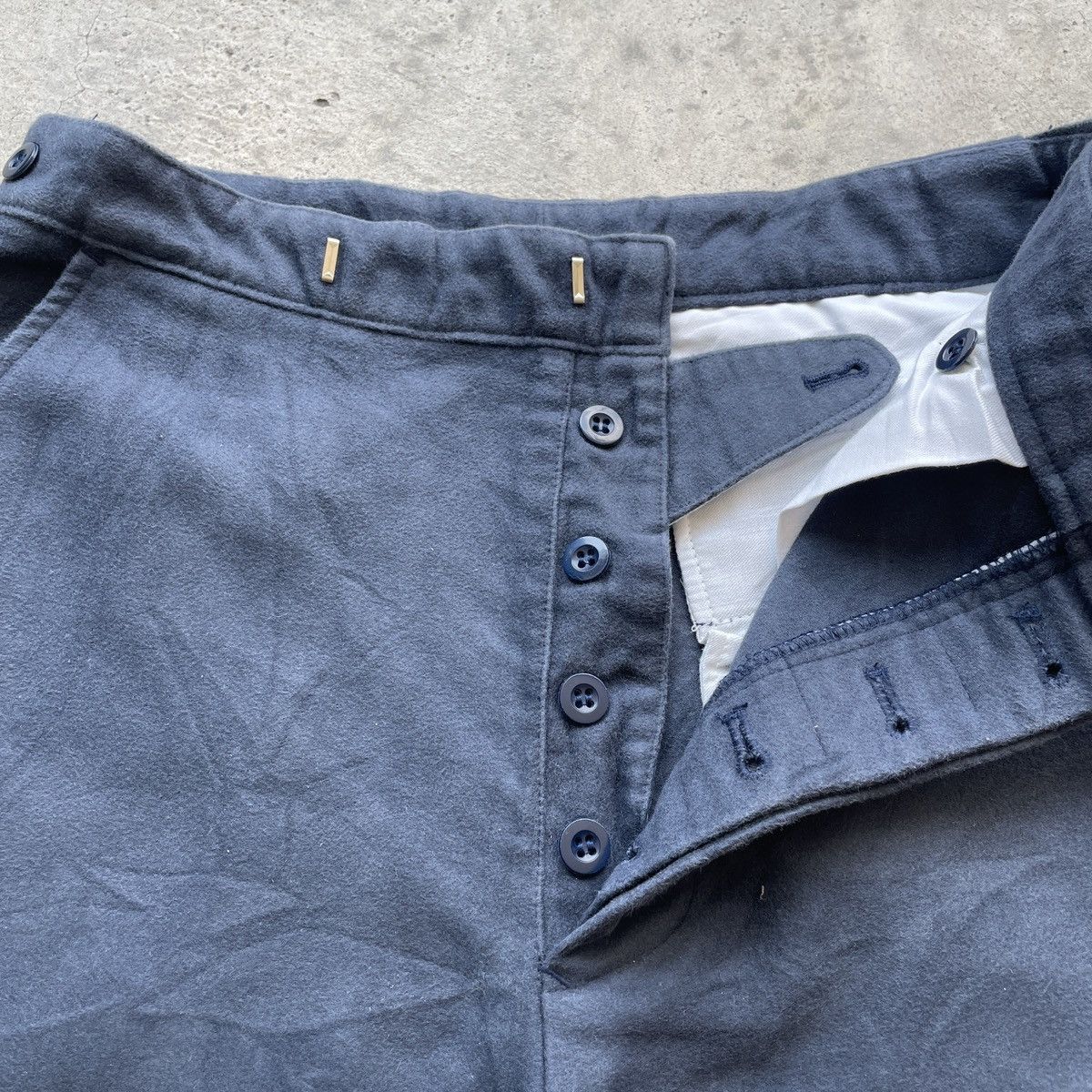 Hackett Vintage Hackett Faded Trousers Casual Pants Fly Button W28 Size US 28 / EU 44 - 6 Thumbnail