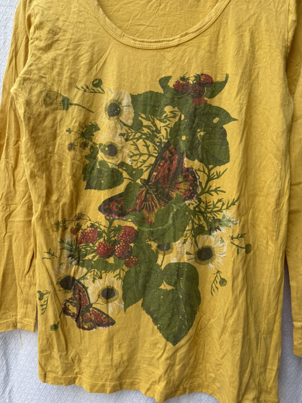 Hysteric Glamour Altbeny Butterfly Flowers Shirt Longsleeve Size US S / EU 44-46 / 1 - 3 Thumbnail