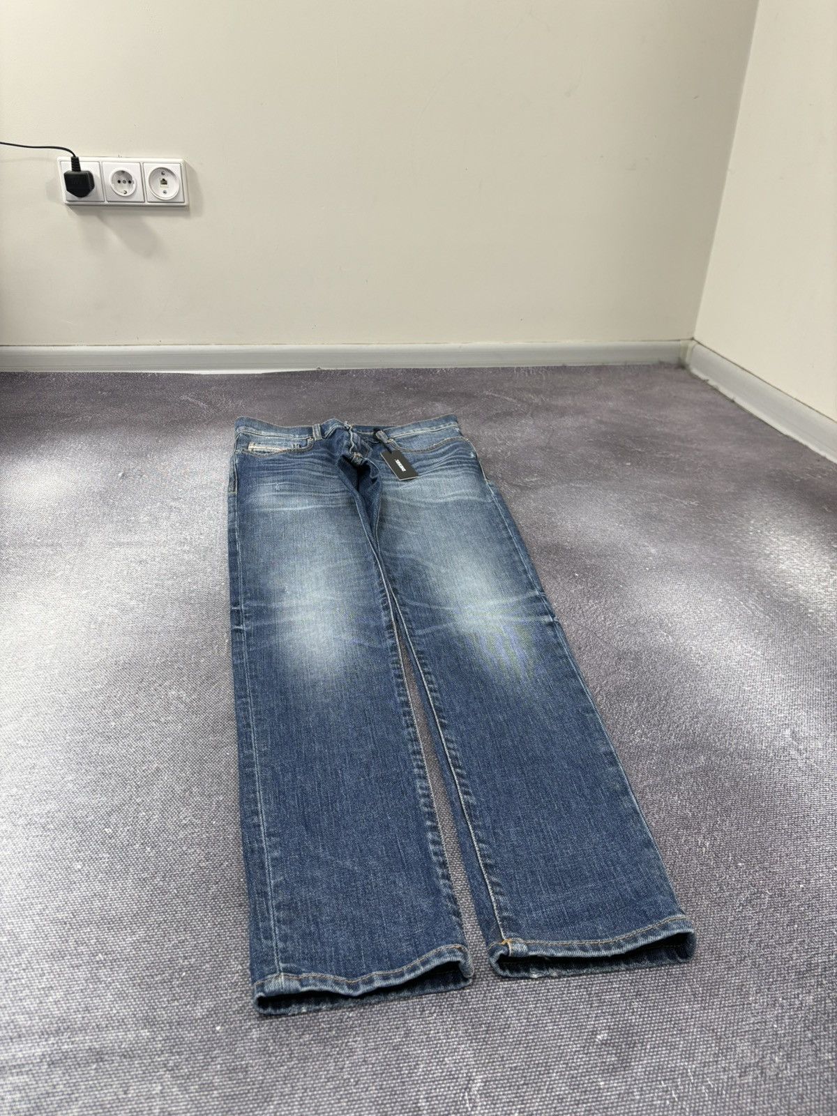 Diesel Diesel D-Strukt Slim Stretch NWT Avant Garde Denim Jeans Size US 29 - 3 Thumbnail